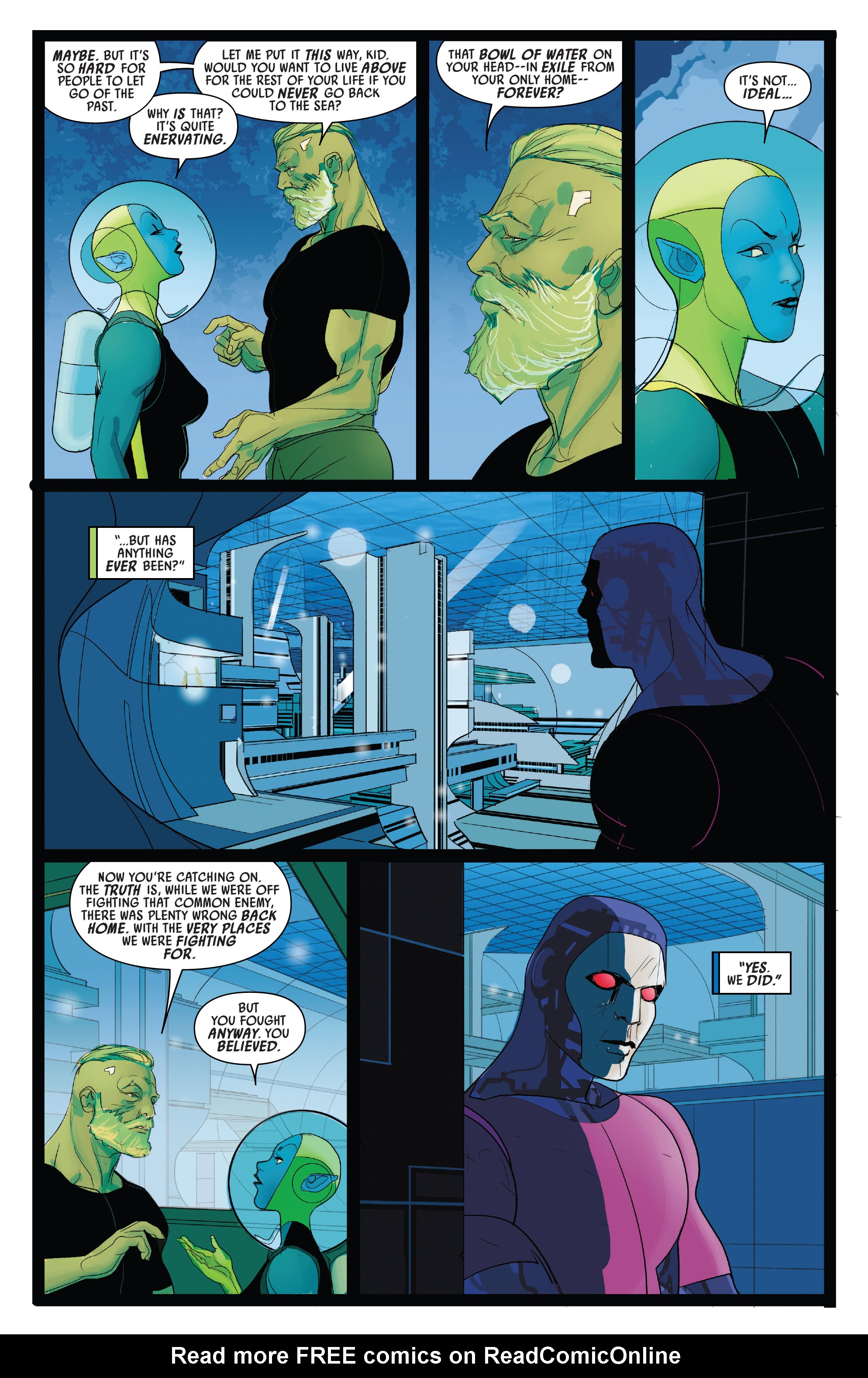 Read online Namor The Sub-Mariner (2022) comic -  Issue #4 - 11