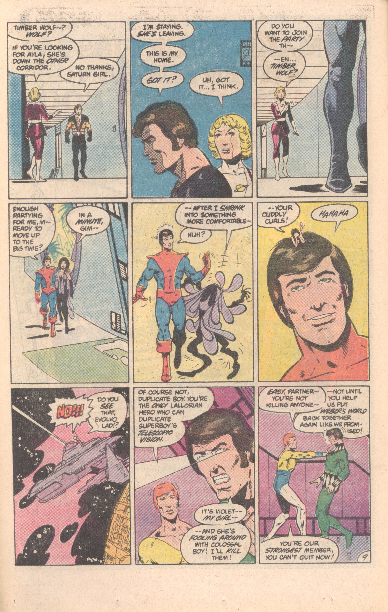 Read online Legion of Super-Heroes (1980) comic -  Issue #296 - 10