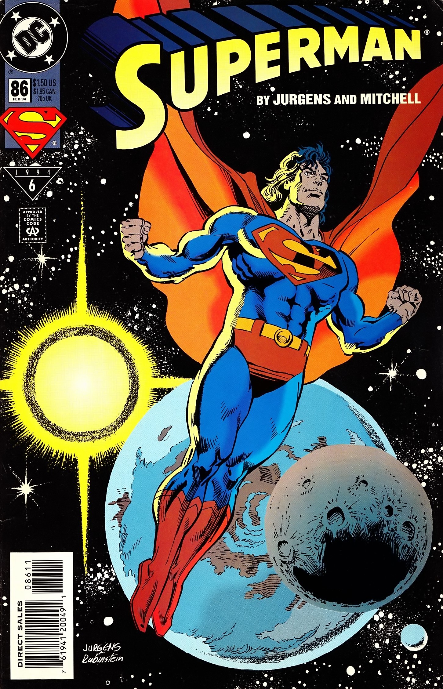Read online Superman (1987) comic -  Issue #86 - 1