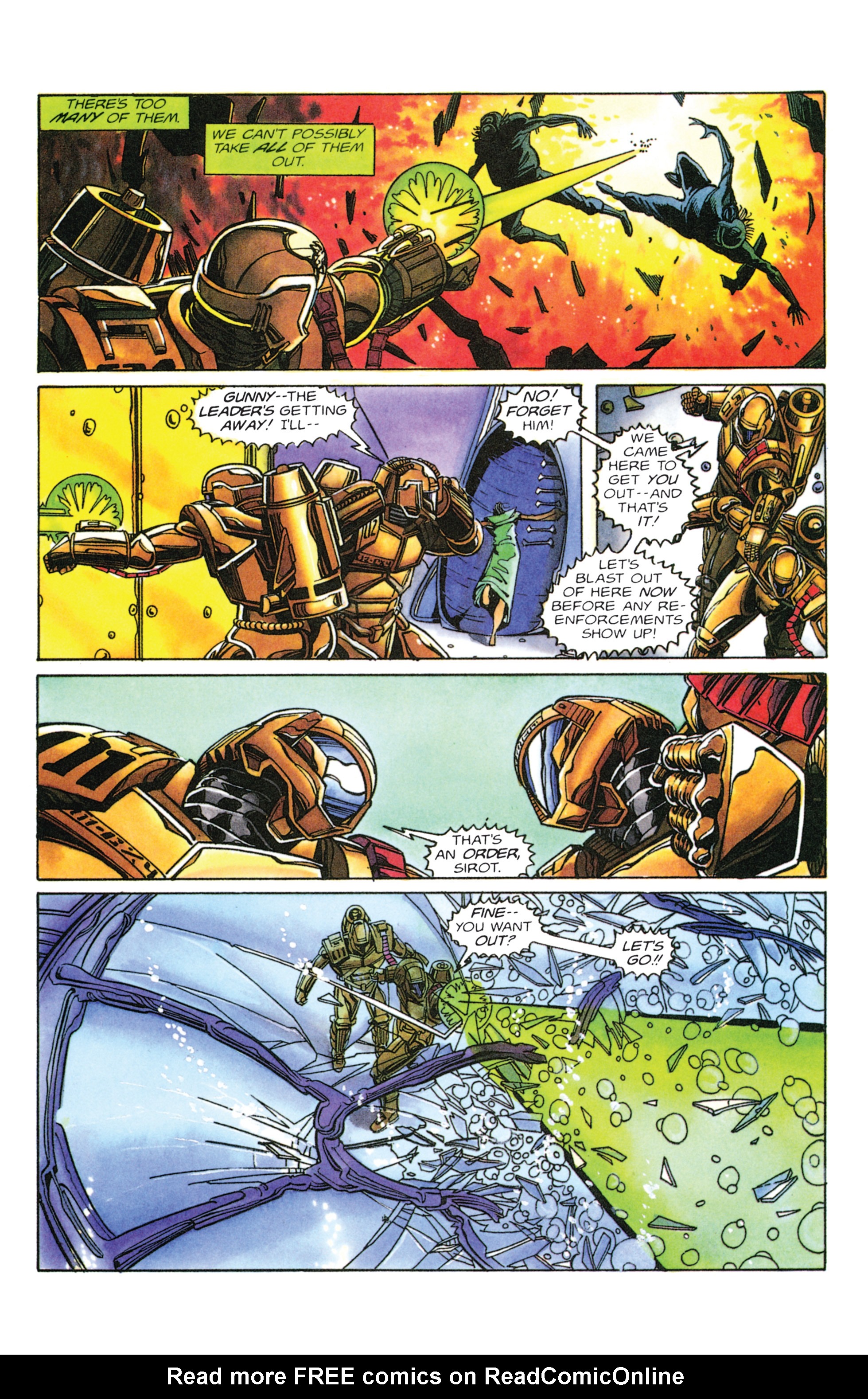 Read online Armorines comic -  Issue #3 - 19