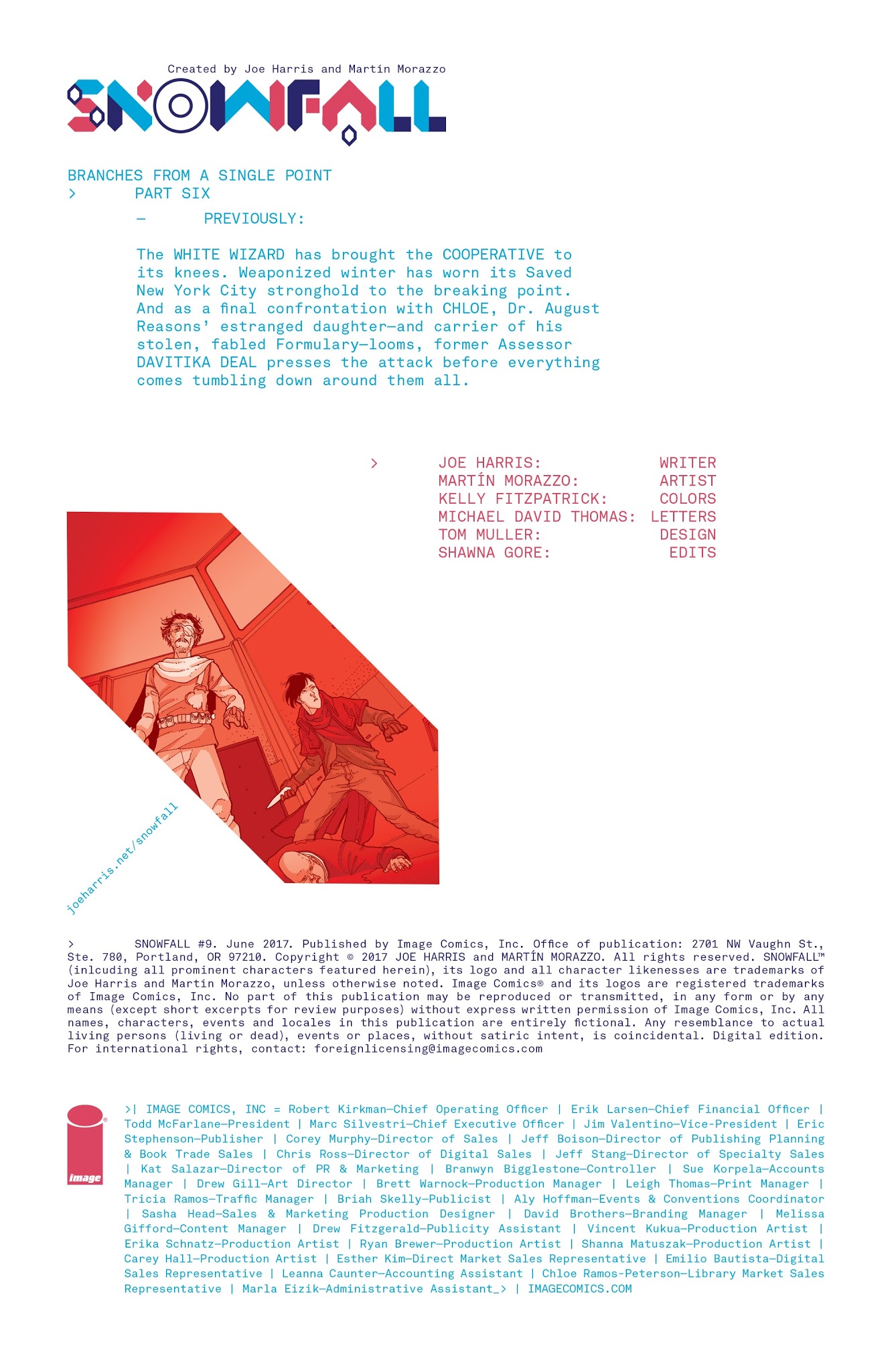 Read online Snowfall comic -  Issue #9 - 2