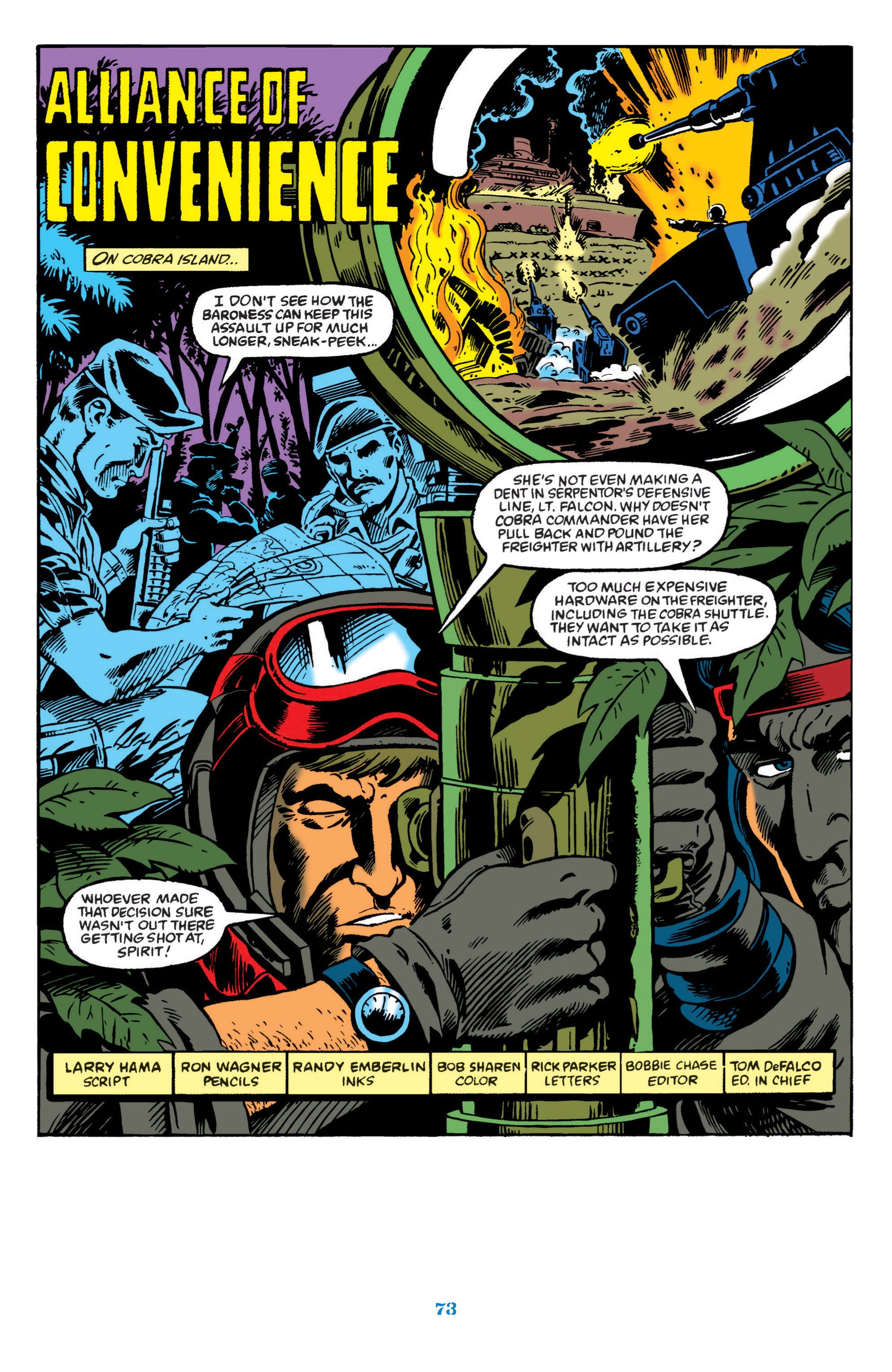 Read online Classic G.I. Joe comic -  Issue # TPB 8 (Part 1) - 74
