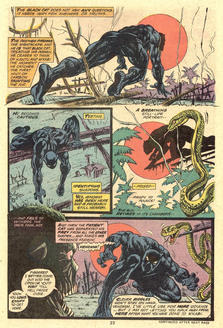 Read online Jungle Action (1972) comic -  Issue #16 - 25