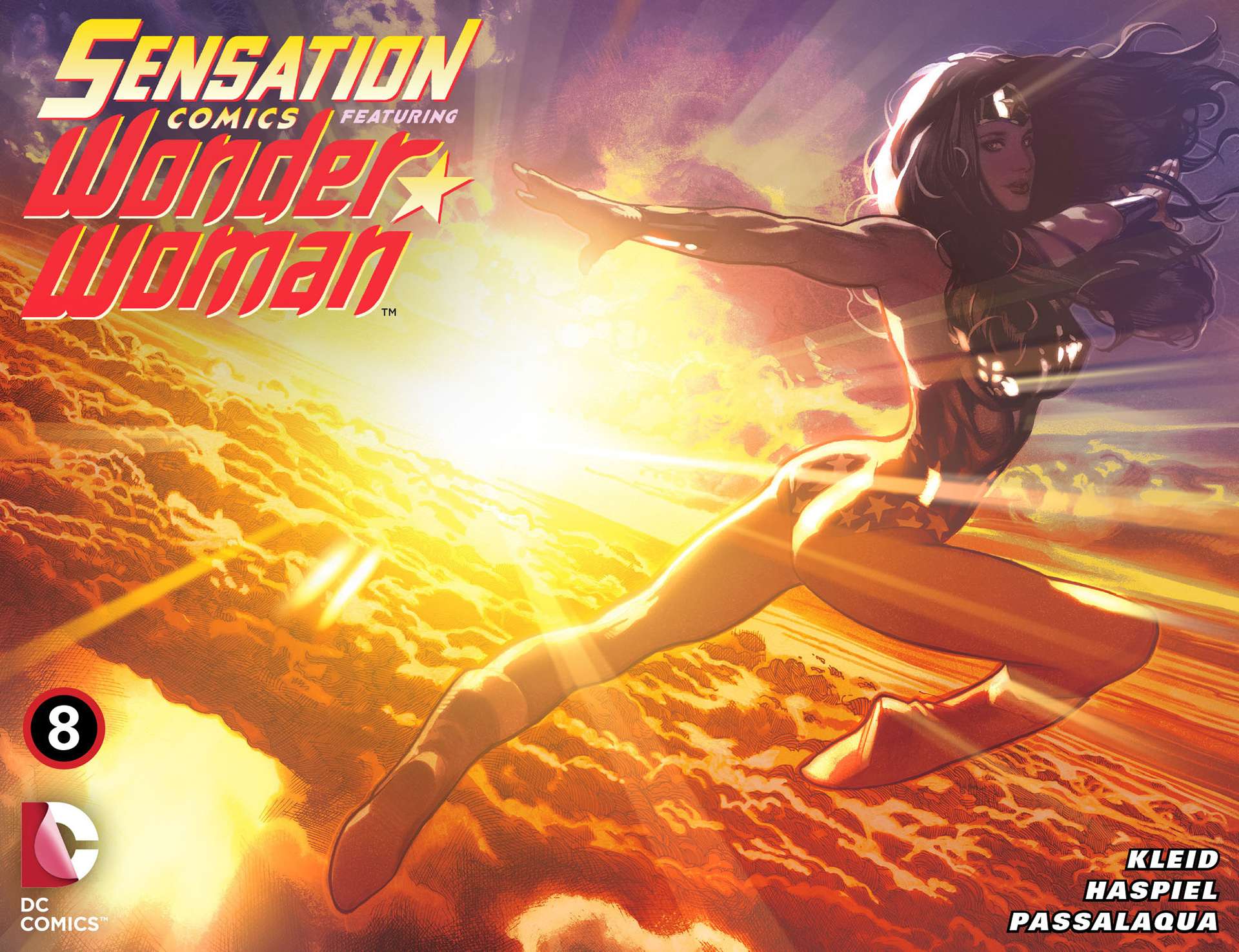 Read online Sensation Comics Featuring Wonder Woman comic -  Issue #8 - 1