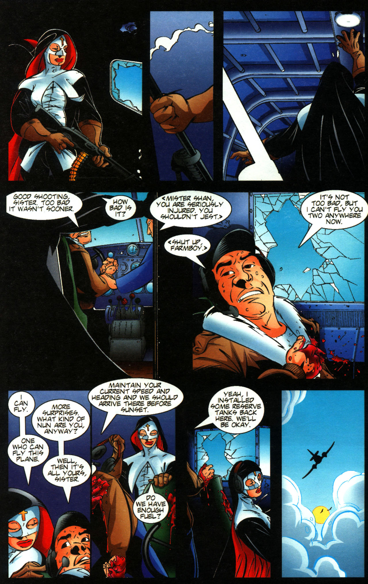 Read online Crimson Nun comic -  Issue #2 - 16