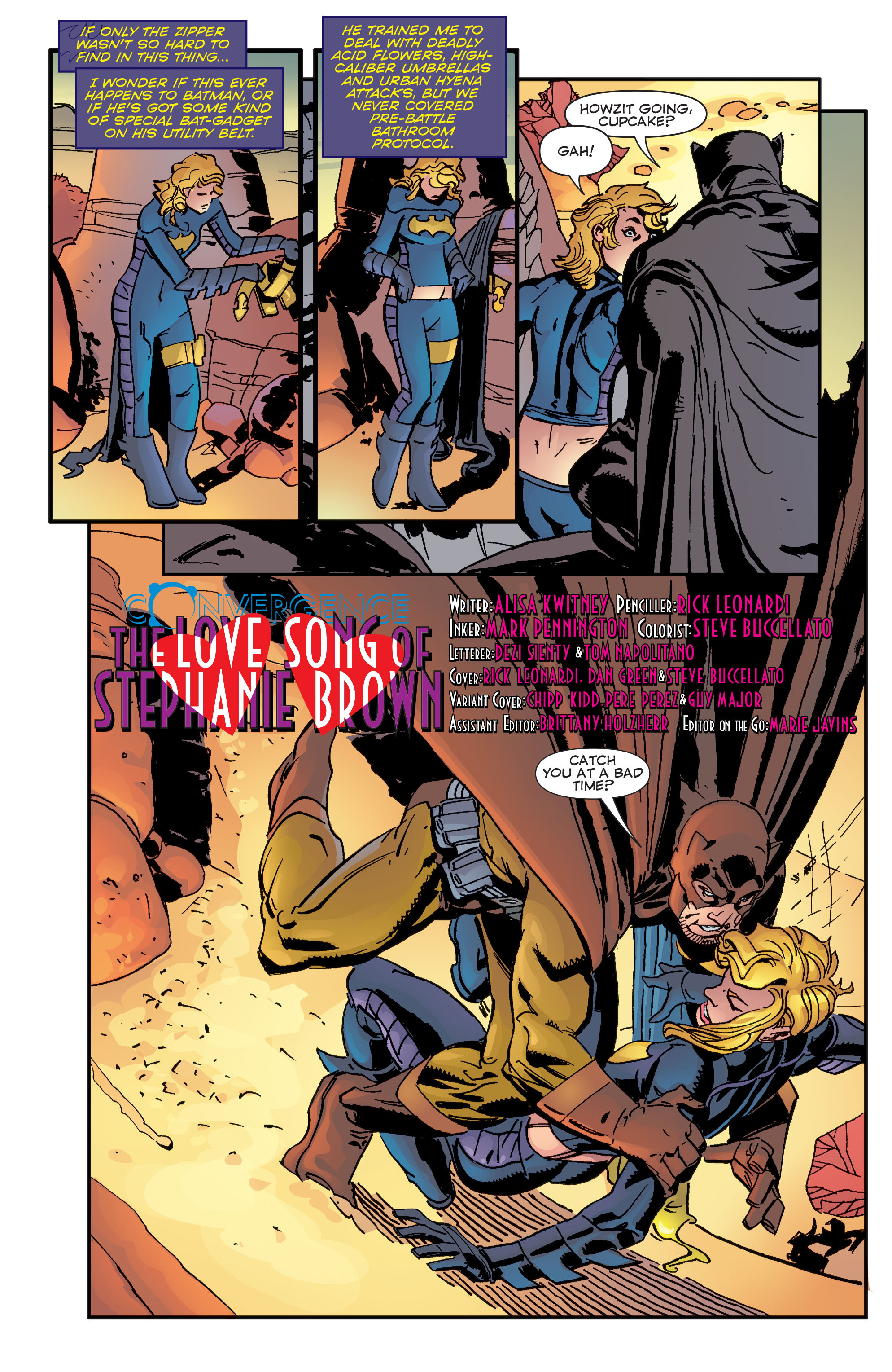 Read online Convergence Batgirl comic -  Issue #1 - 5