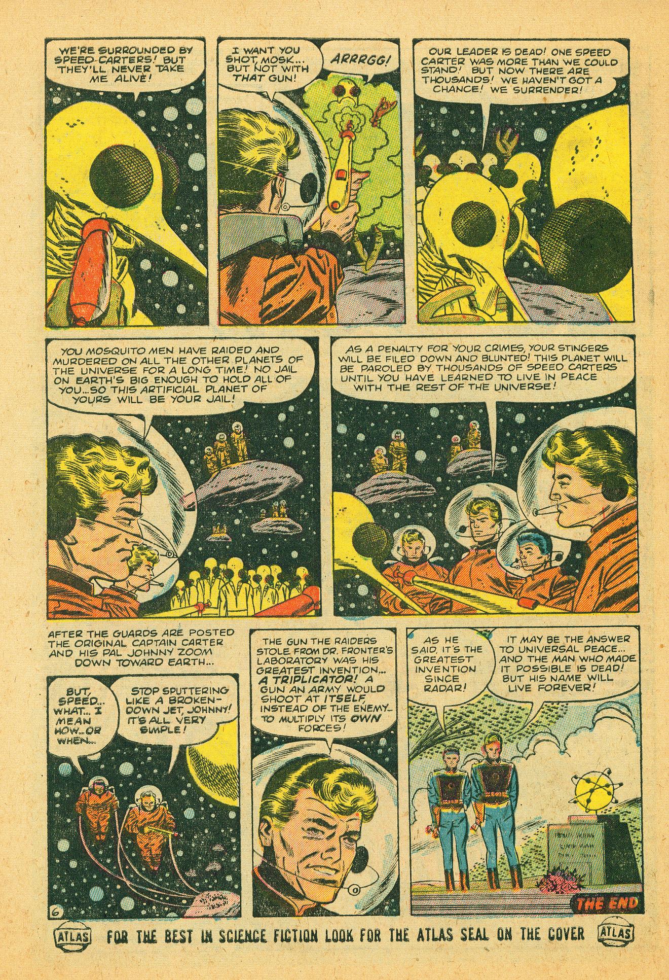 Read online Speed Carter, Spaceman comic -  Issue #4 - 32