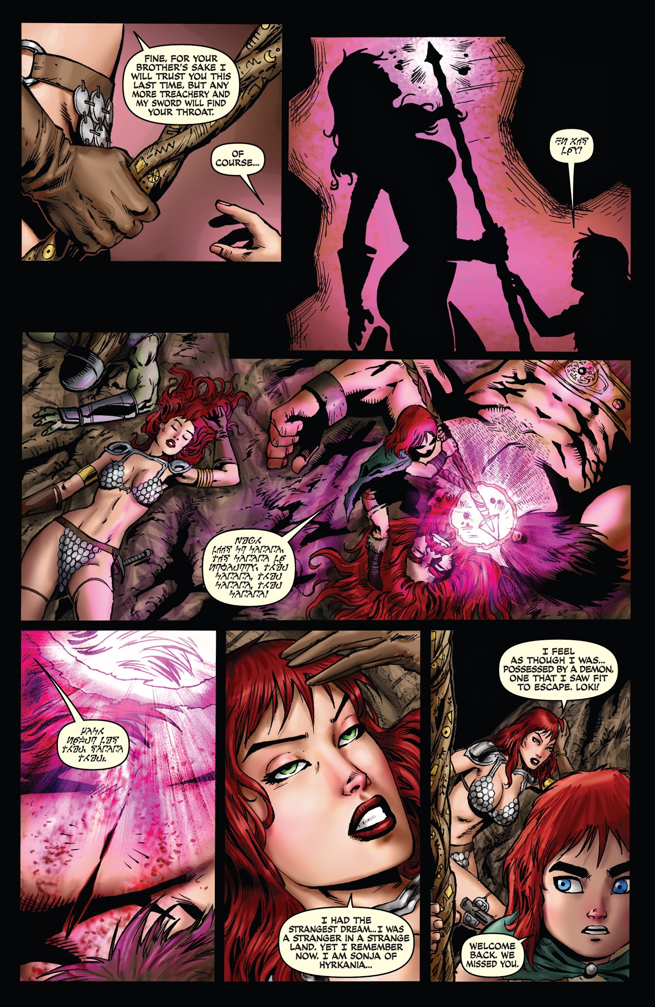 Read online Red Sonja: Wrath of the Gods comic -  Issue #4 - 22