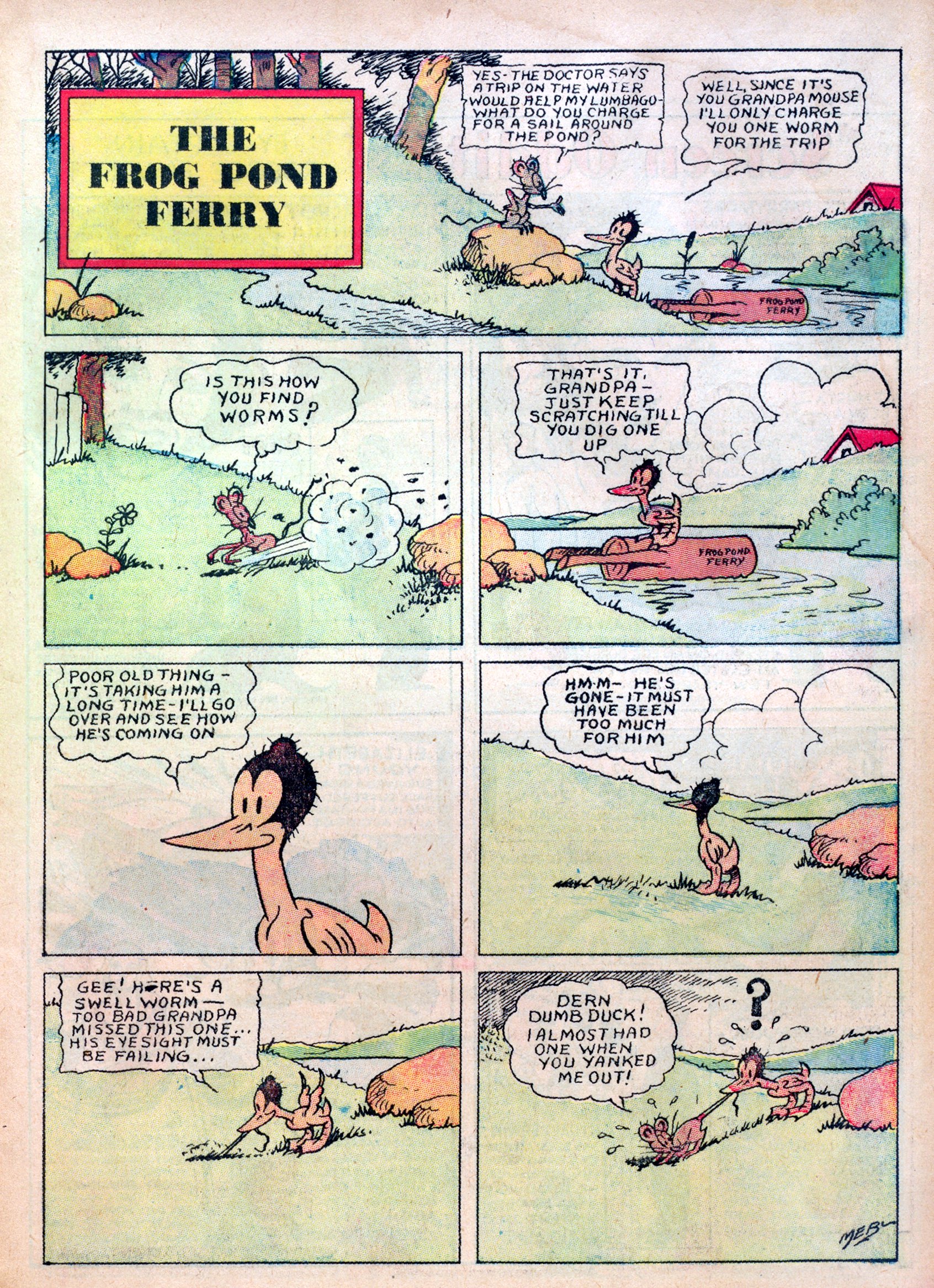 Read online Famous Funnies comic -  Issue #10 - 13