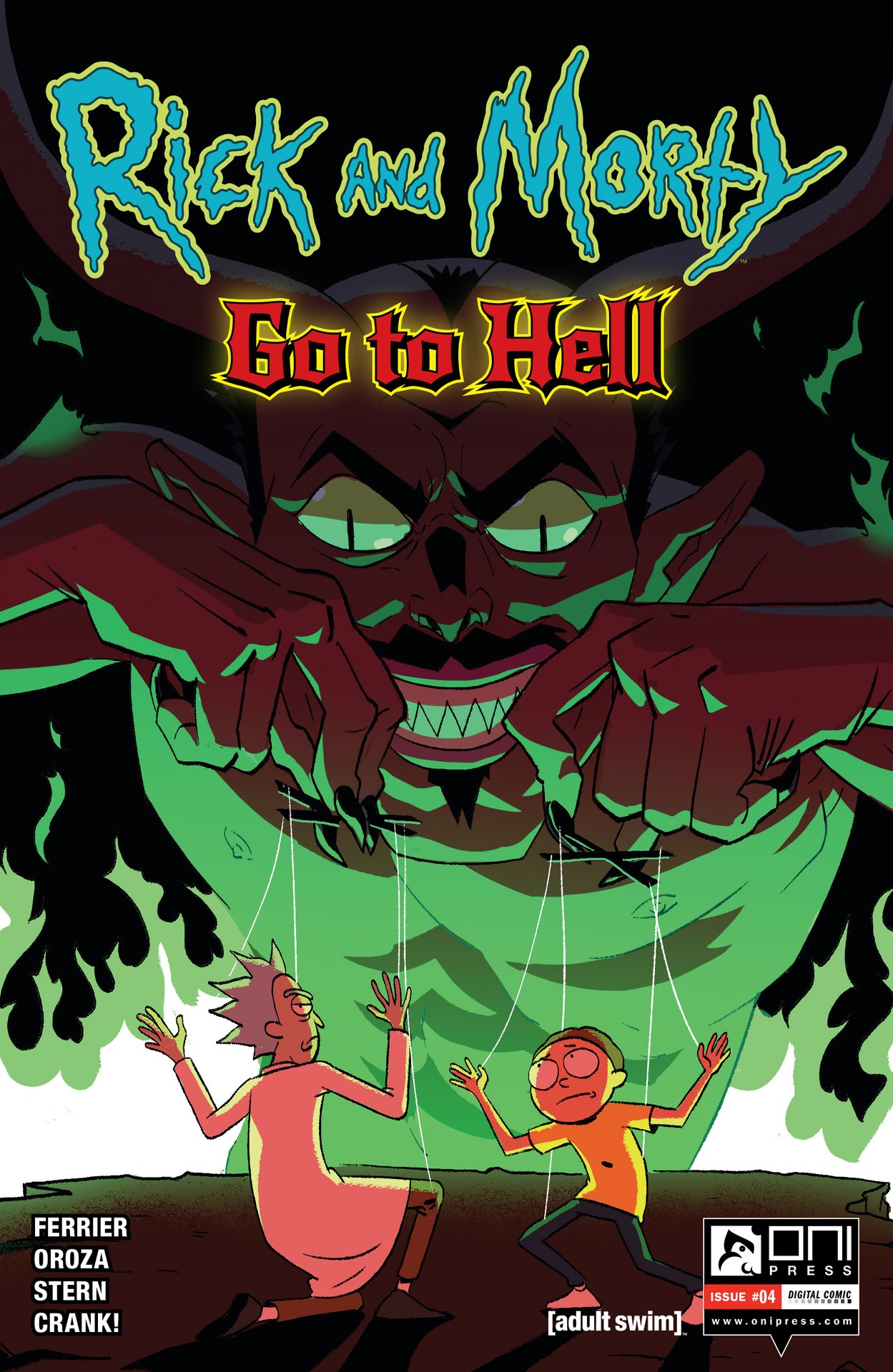 Read online Rick and Morty: Go to Hell comic -  Issue #4 - 1