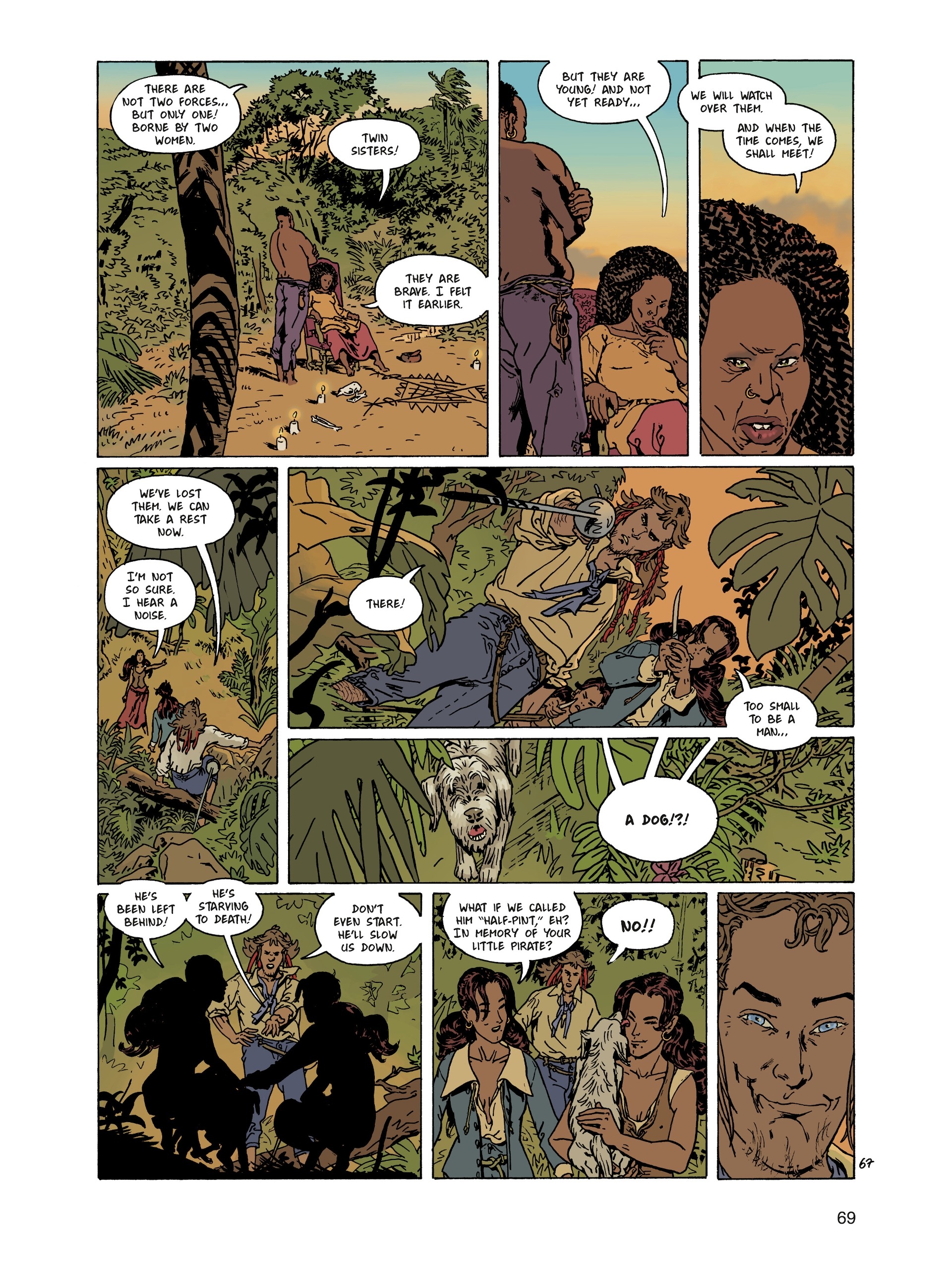 Read online Gypsies of the High Seas comic -  Issue # TPB 1 - 69