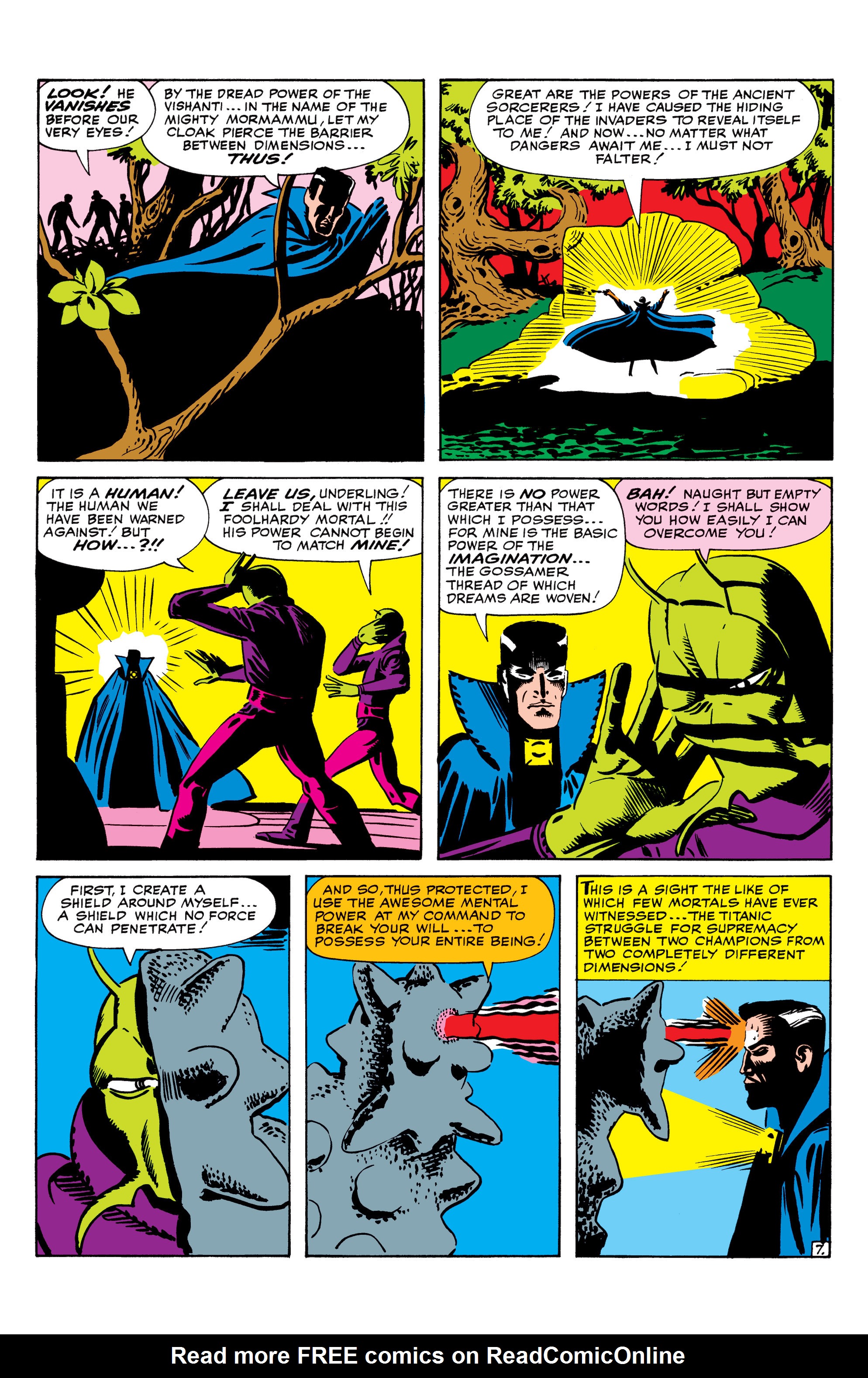 Read online Marvel Masterworks: Doctor Strange comic -  Issue # TPB 1 (Part 1) - 58