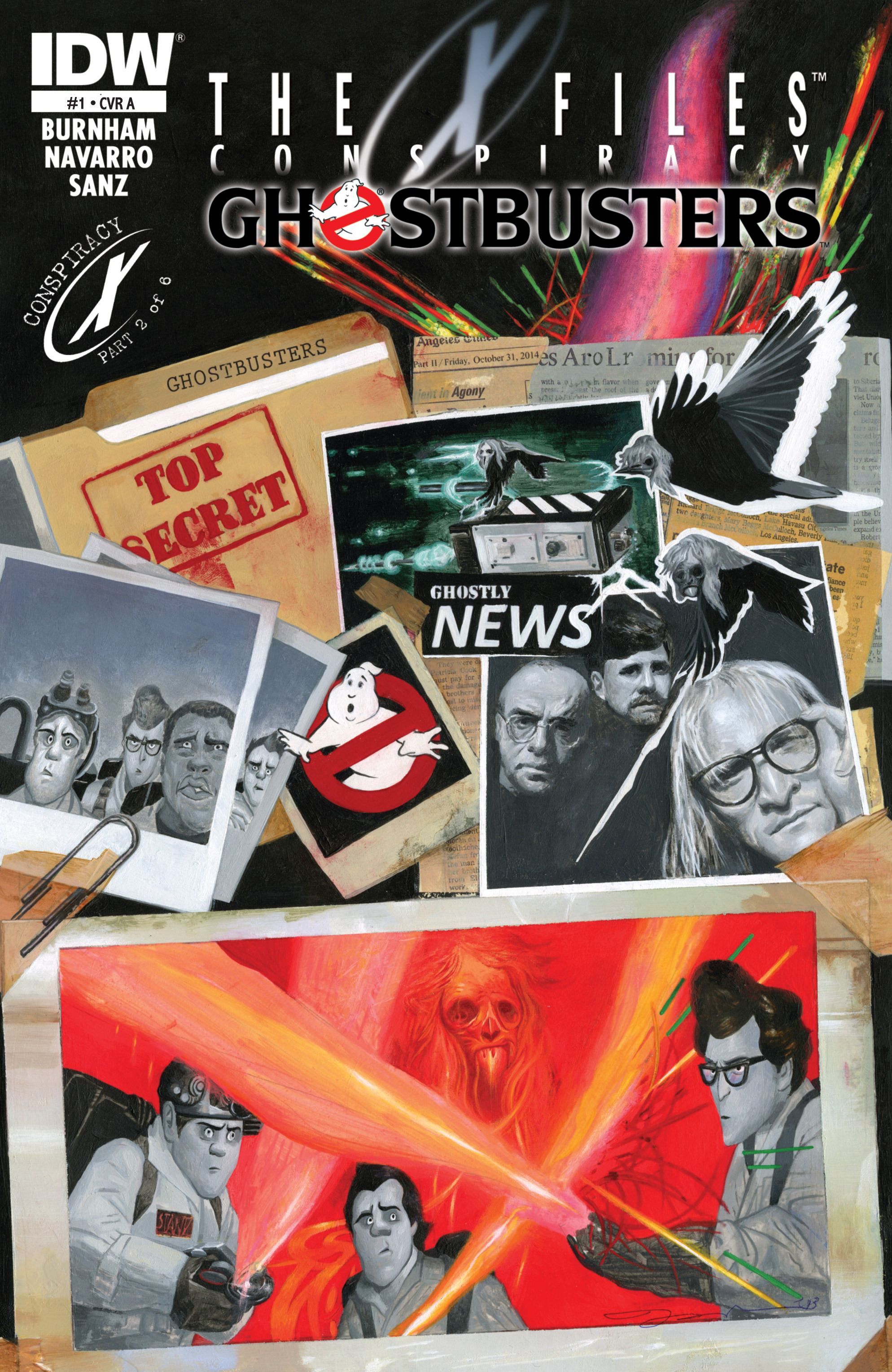 Read online The X-Files/Ghostbusters: Conspiracy comic -  Issue # Full - 1