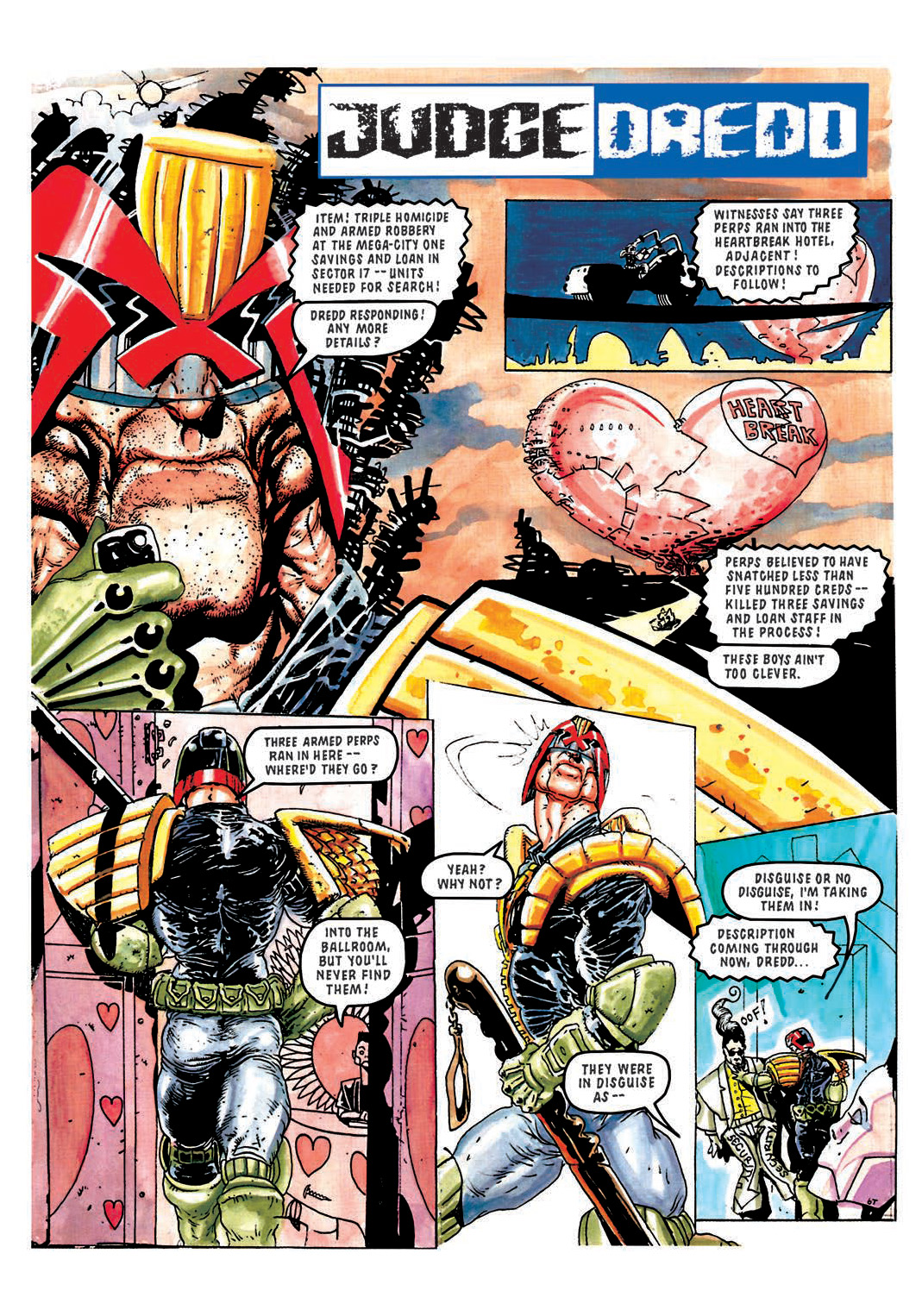 Read online Judge Dredd [Collections - Rebellion] comic -  Issue # TPB Judge Dredd - Heavy Metal Dredd - 73