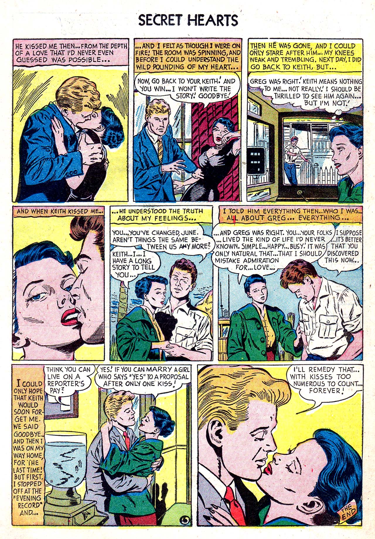 Read online Secret Hearts comic -  Issue #20 - 15