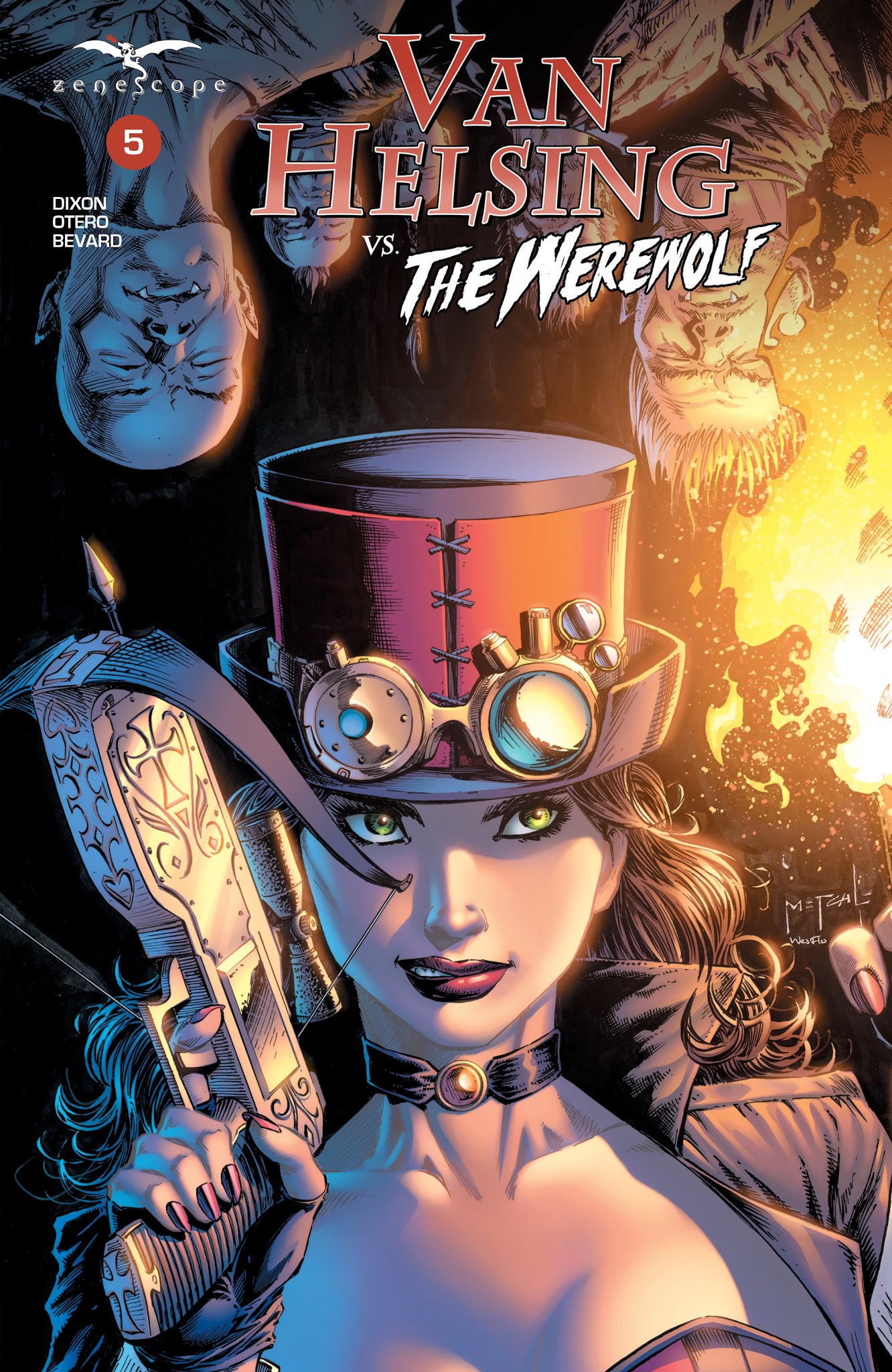 Read online Van Helsing vs. Werewolf comic -  Issue # _TPB 1 - 96