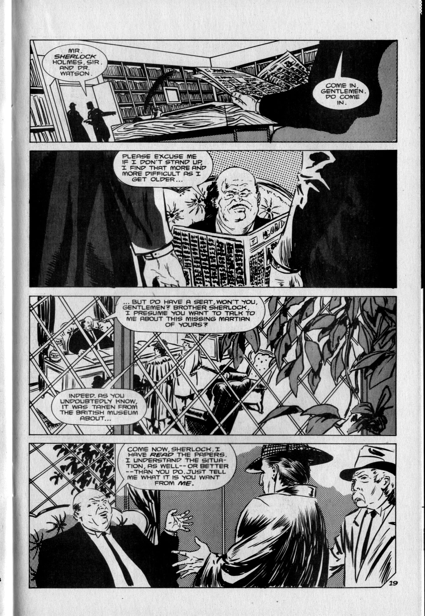 Read online Sherlock Holmes in the Case of the Missing Martian comic -  Issue #2 - 21