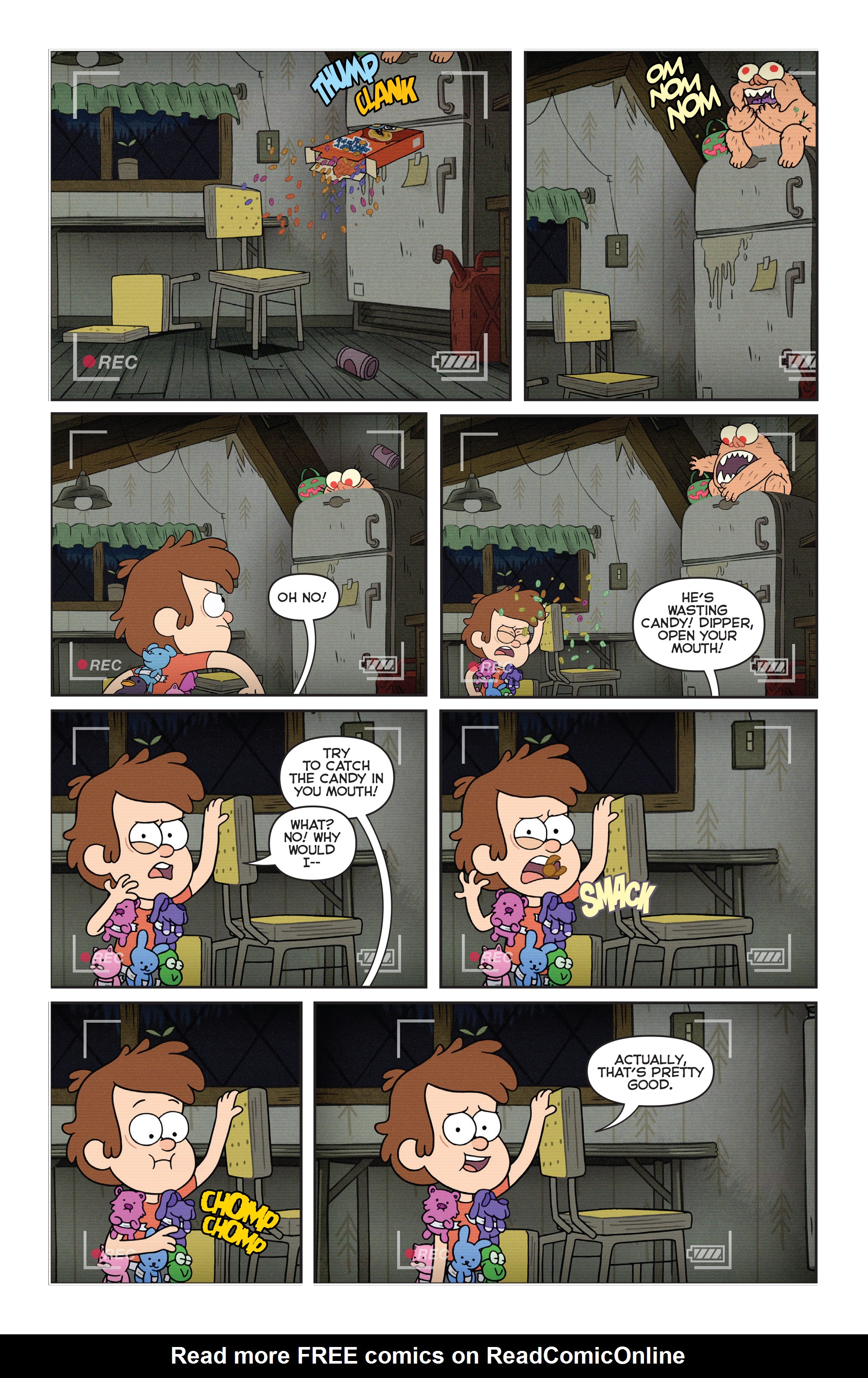 Read online Disney Gravity Falls Shorts Cinestory Comic comic -  Issue #1 - 8