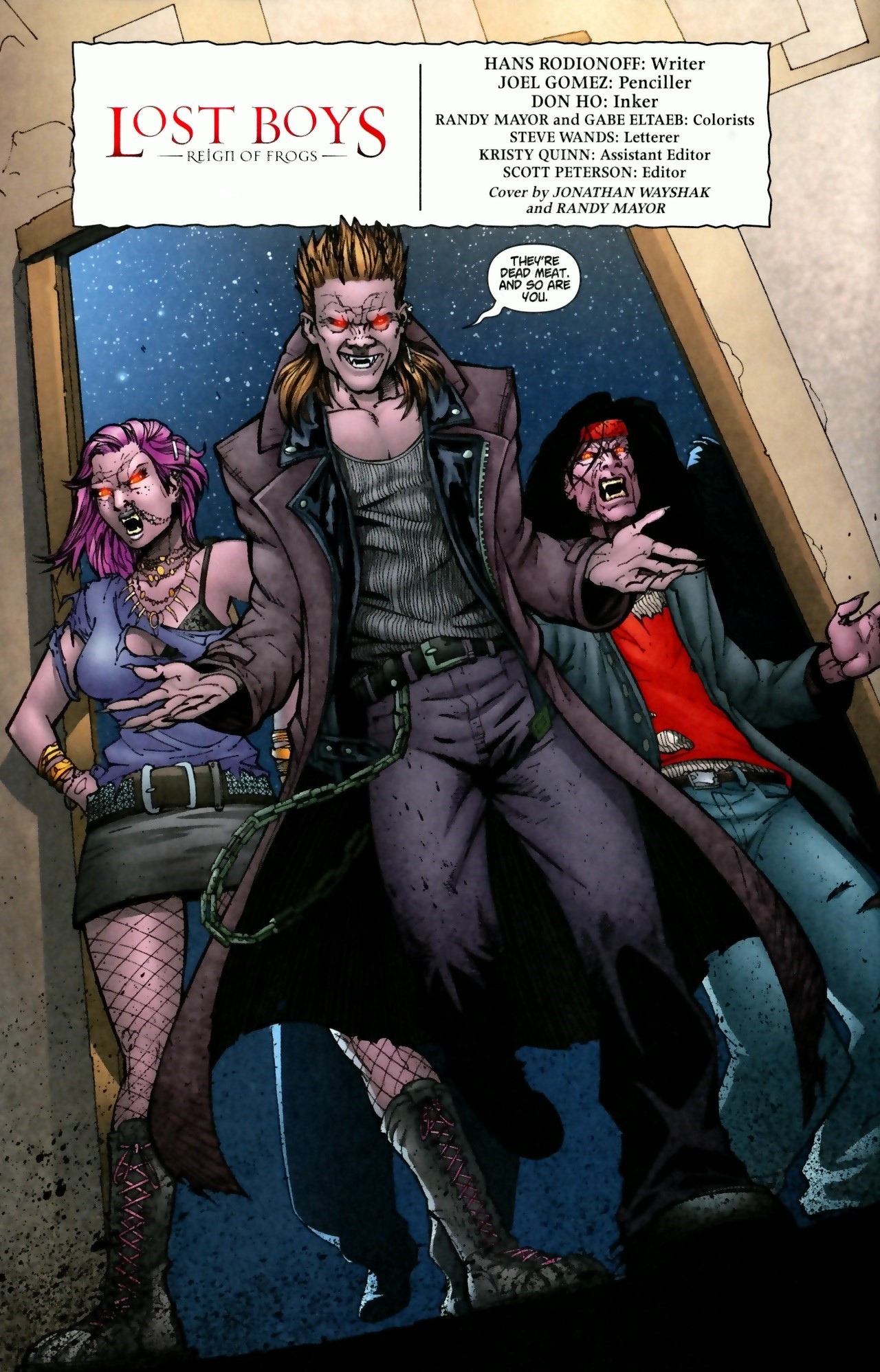 Read online Lost Boys: Reign of Frogs comic -  Issue #2 - 3