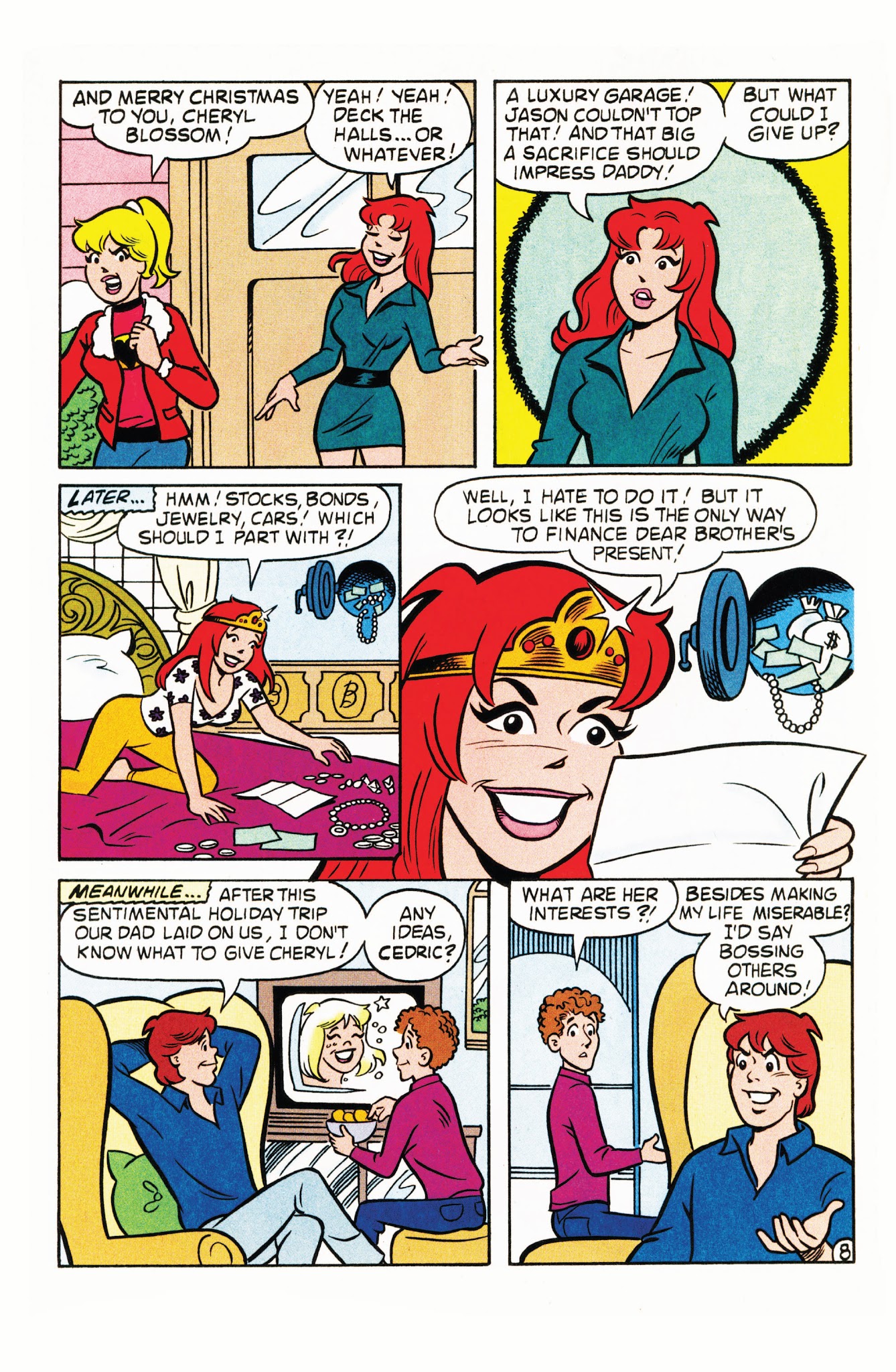 Read online Cheryl Blossom comic -  Issue #9 - 9