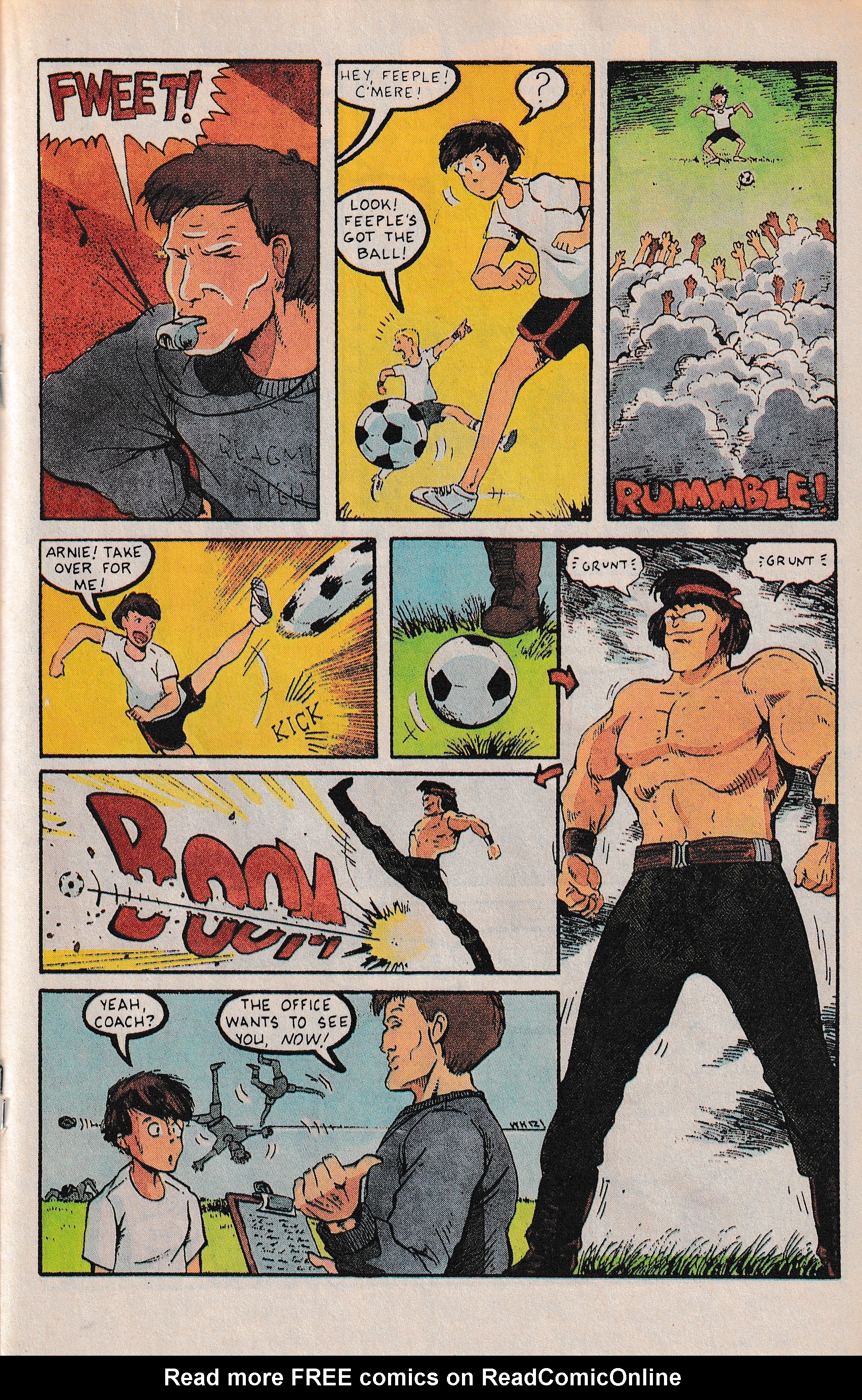 Read online Ninja High School In Color comic -  Issue #1 - 19