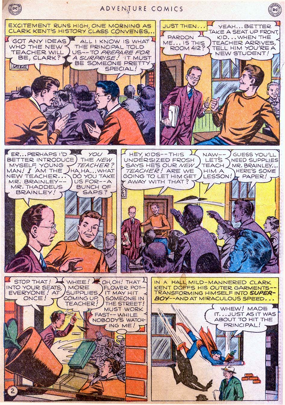 Adventure Comics (1938) 158 Page 3