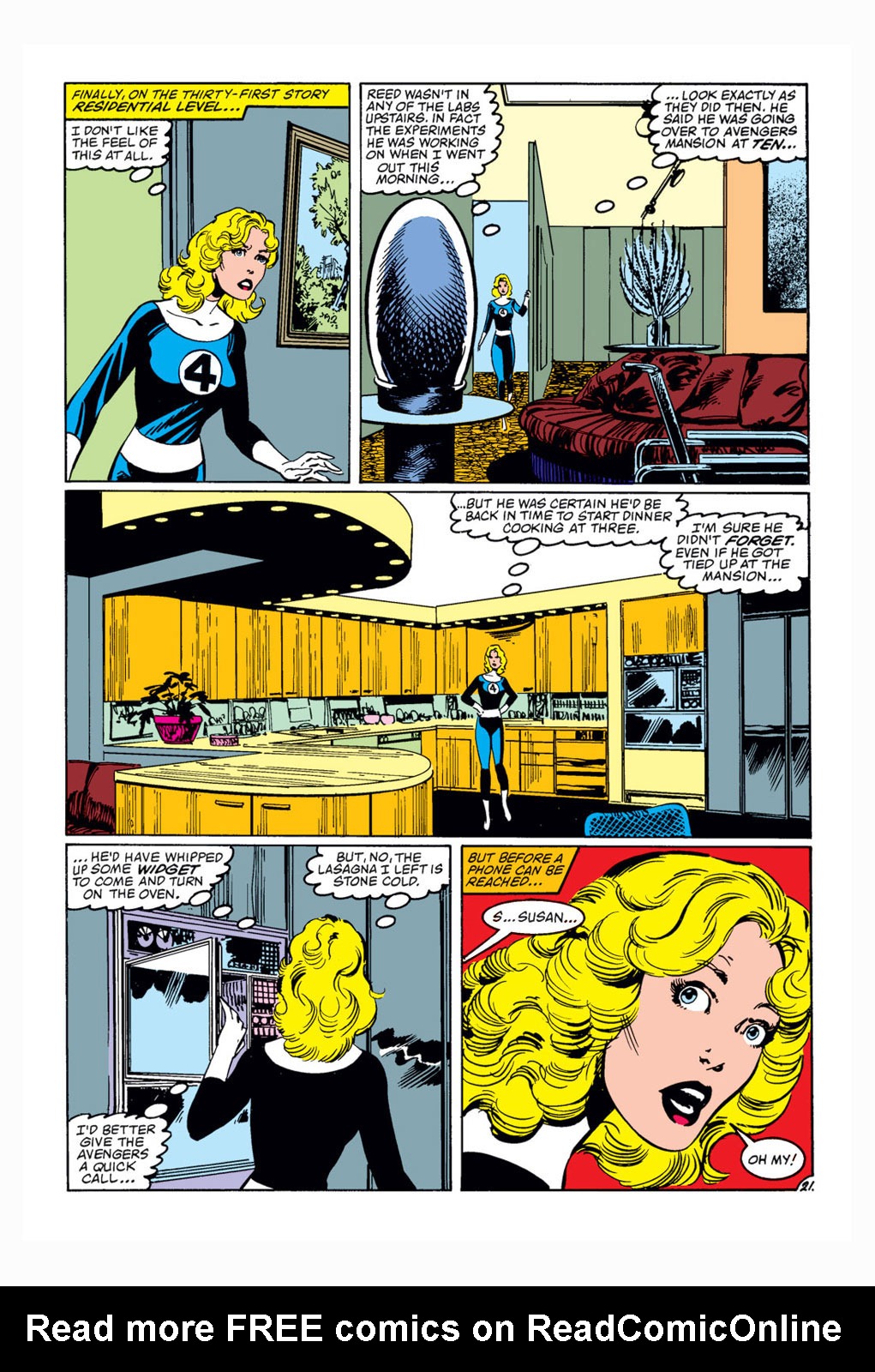 Read online Fantastic Four (1961) comic -  Issue #260 - 22
