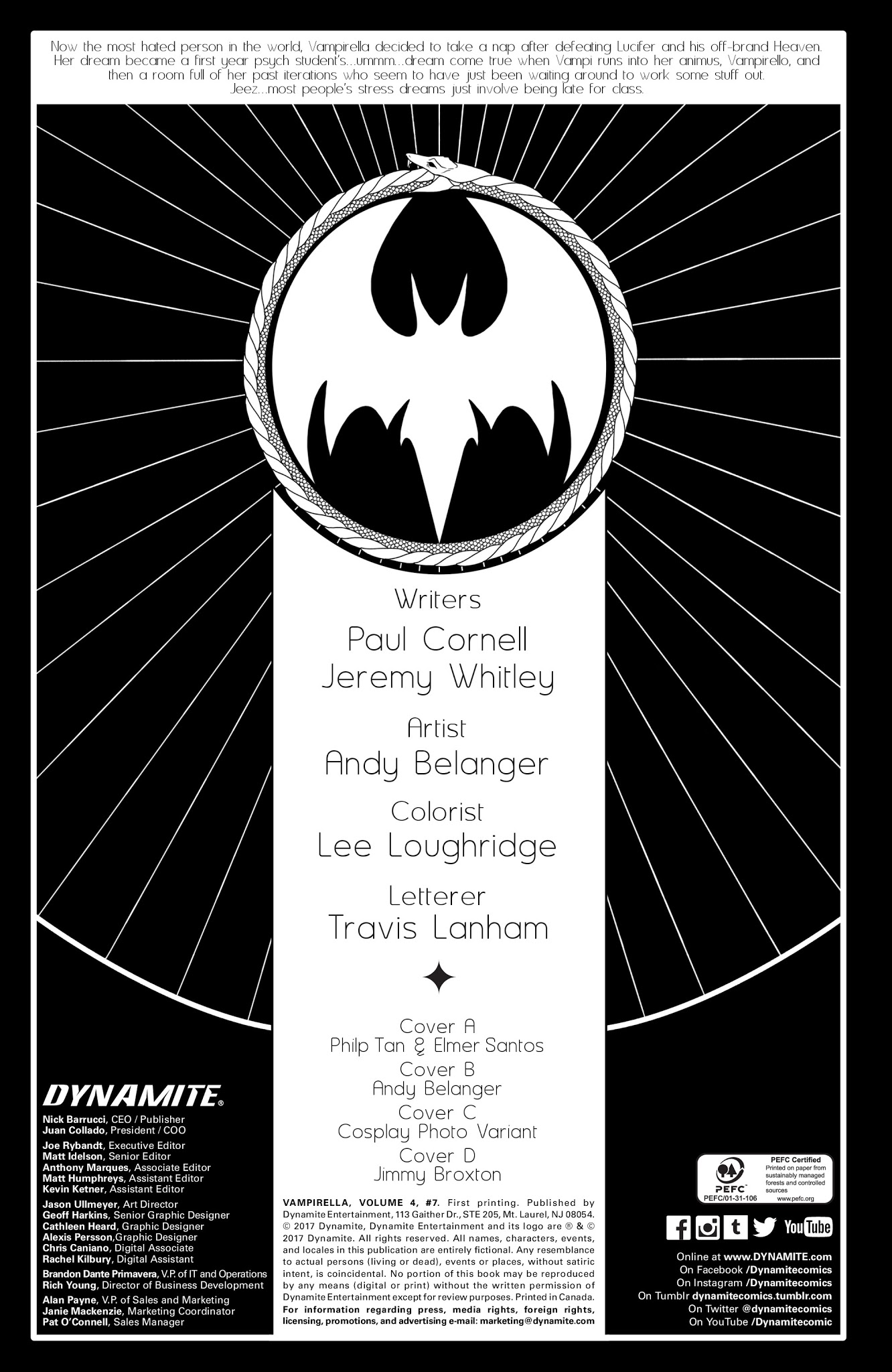 Read online Vampirella (2017) comic -  Issue #7 - 4
