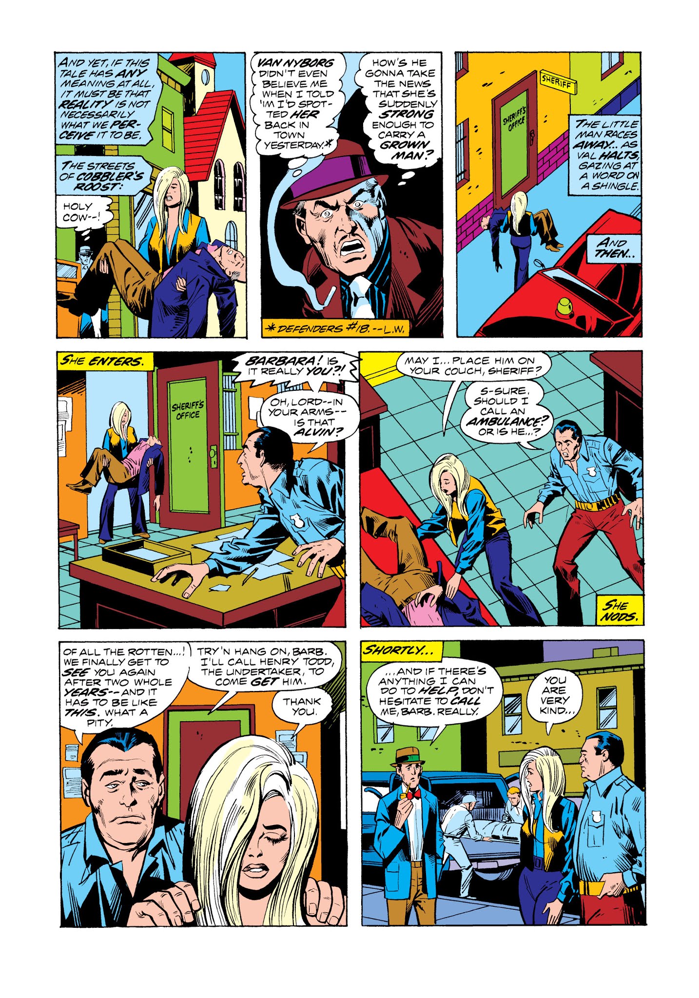 Read online Marvel Masterworks: The Defenders comic -  Issue # TPB 3 (Part 2) - 37
