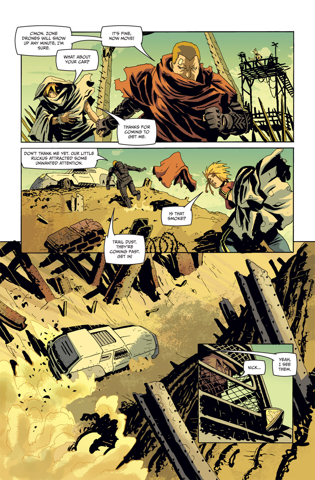 Read online Dead Run comic -  Issue #3 - 23