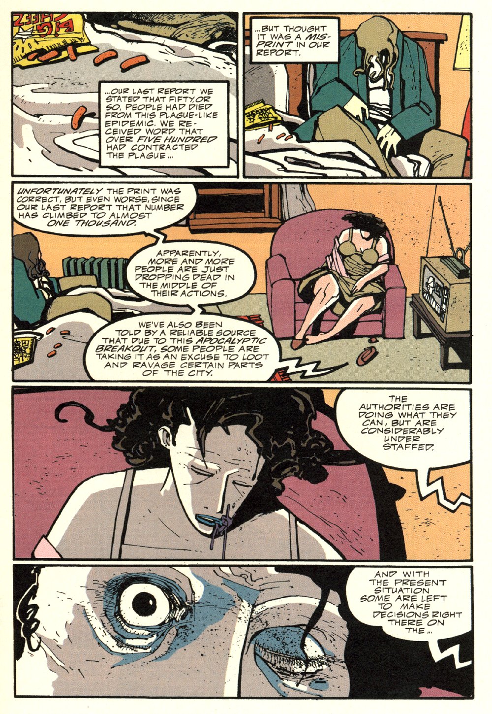 Read online Ted McKeever's Metropol comic -  Issue #4 - 9