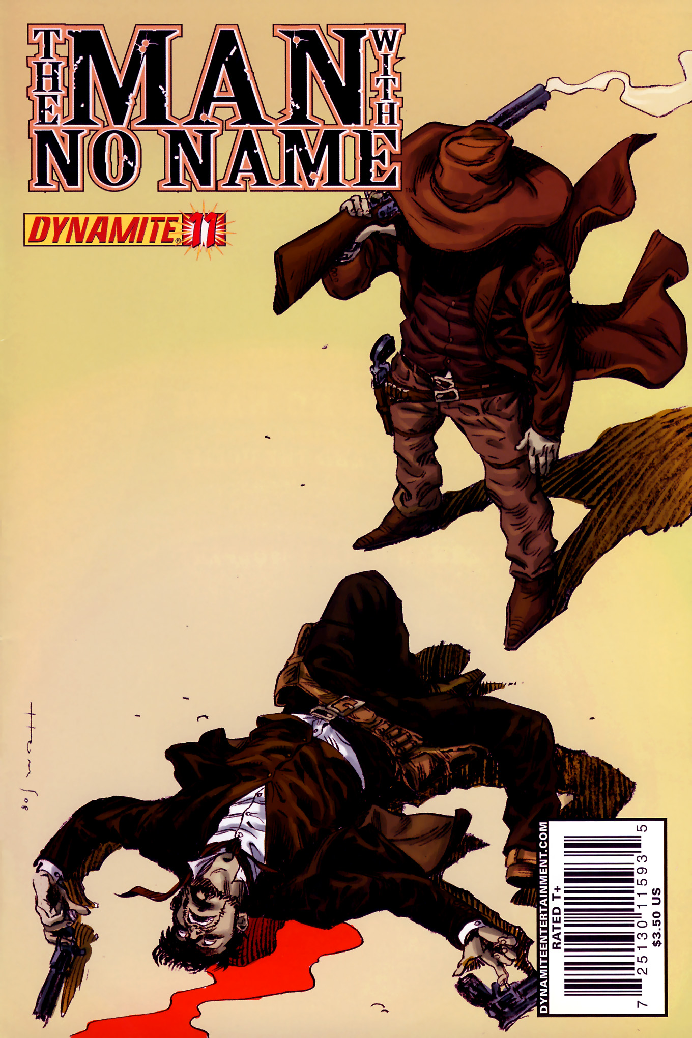 Read online The Man with No Name comic -  Issue #11 - 1