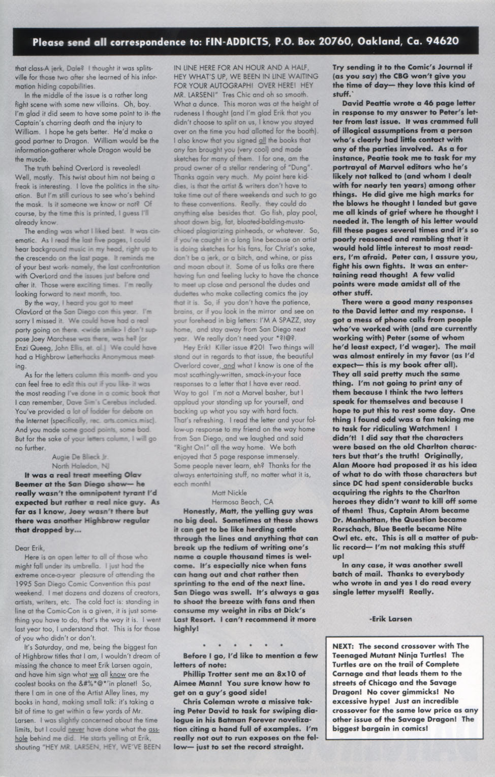 Read online The Savage Dragon (1993) comic -  Issue #21 - 32