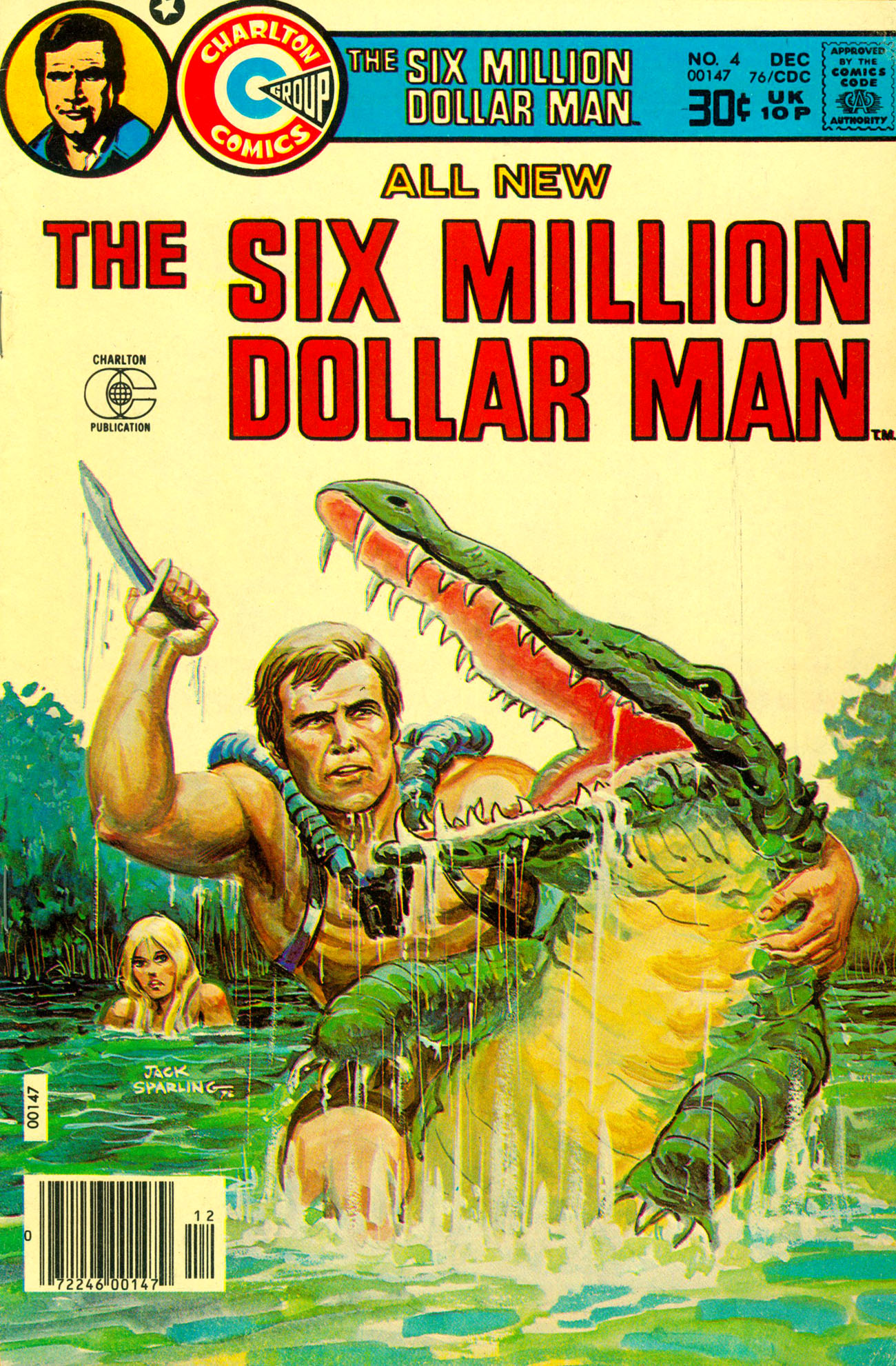 Read online The Six Million Dollar Man [comic] comic -  Issue #4 - 1