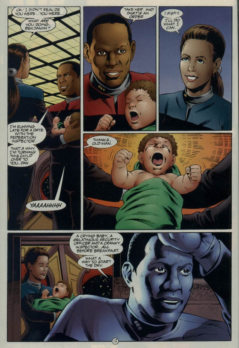 Read online Star Trek: Deep Space Nine (1993) comic -  Issue #12 - 13