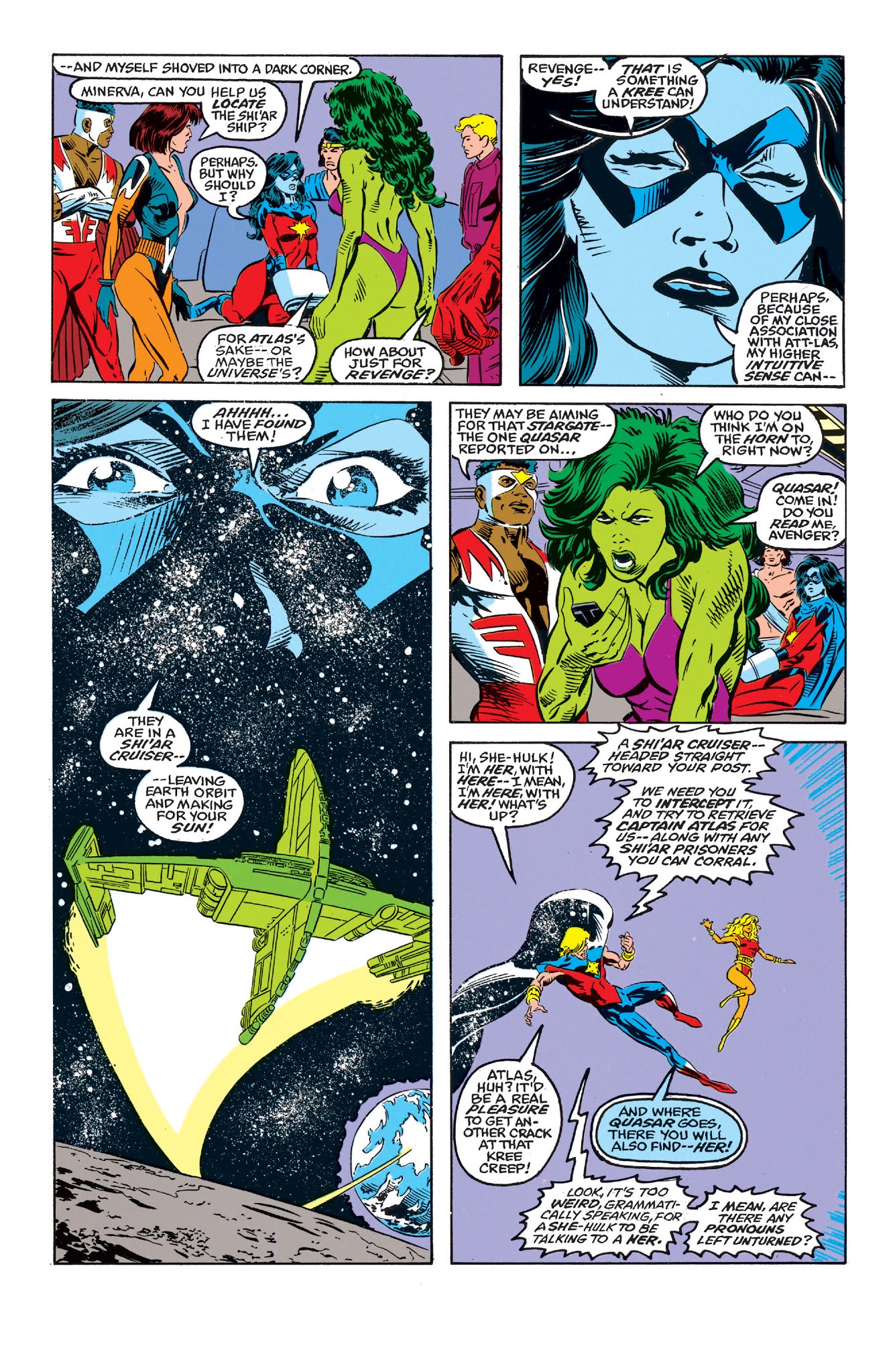Read online Avengers: Galactic Storm comic -  Issue # TPB 1 (Part 3) - 4