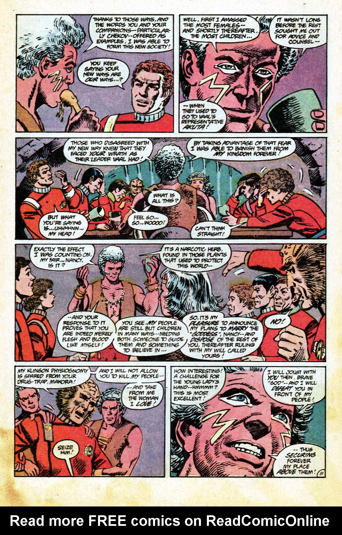 Read online Star Trek (1984) comic -  Issue #43 - 13