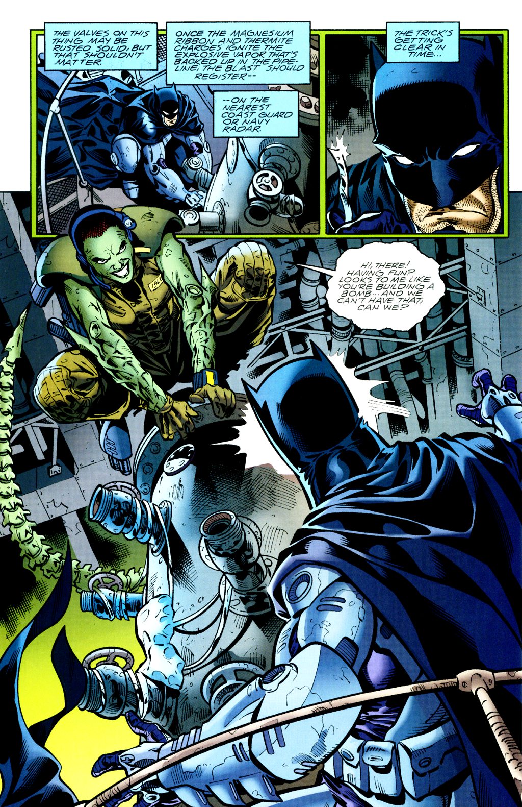 Read online Batman/Aliens II comic -  Issue #3 - 19
