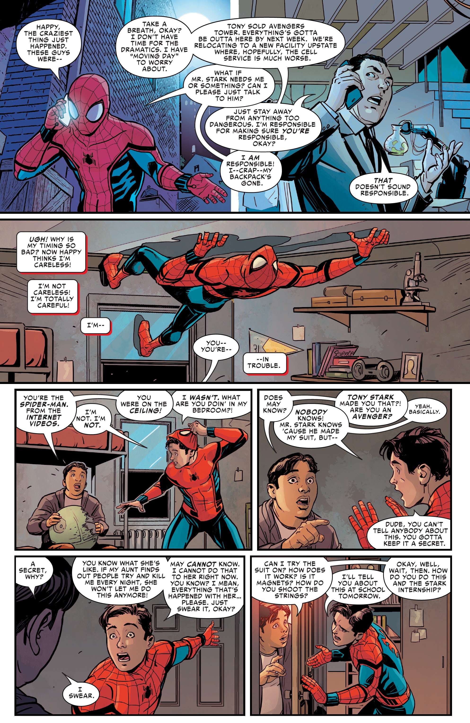 Read online Spider-Man: Far From Home Prelude comic -  Issue #1 - 9