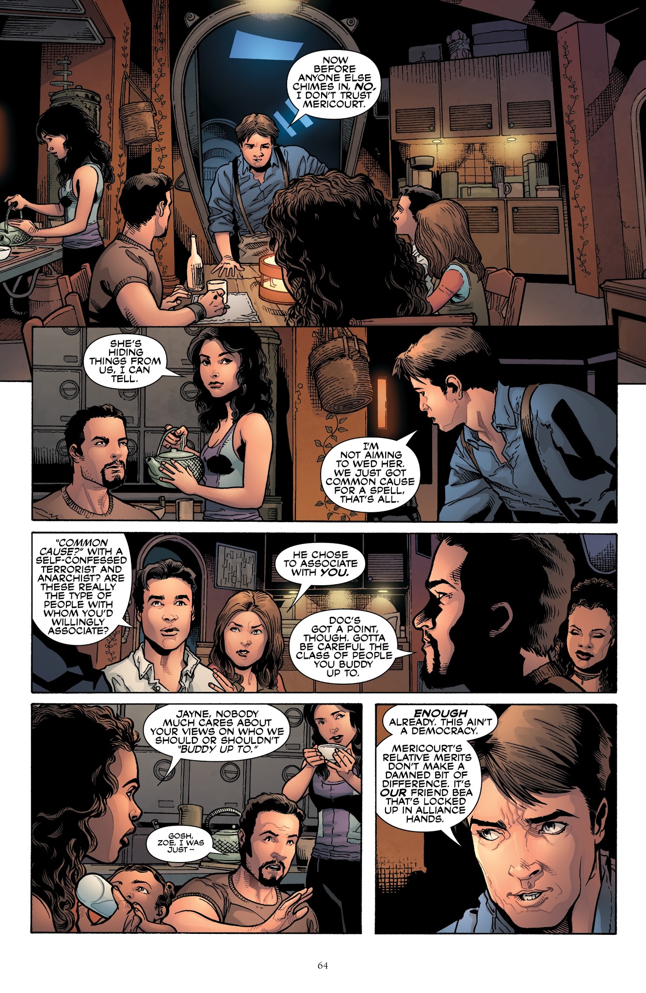 Read online Serenity: Firefly Class 03-K64 – No Power in the 'Verse comic -  Issue # _TPB - 61