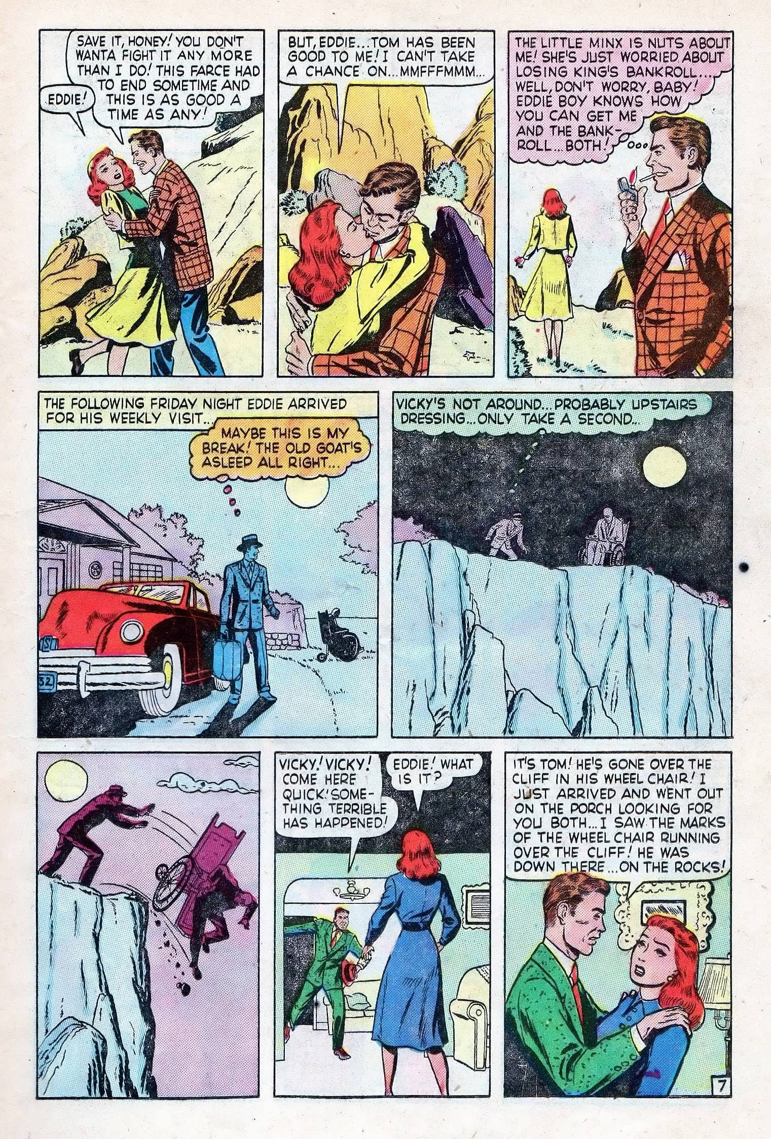 Read online Crime Cases Comics (1950) comic -  Issue #24 - 17