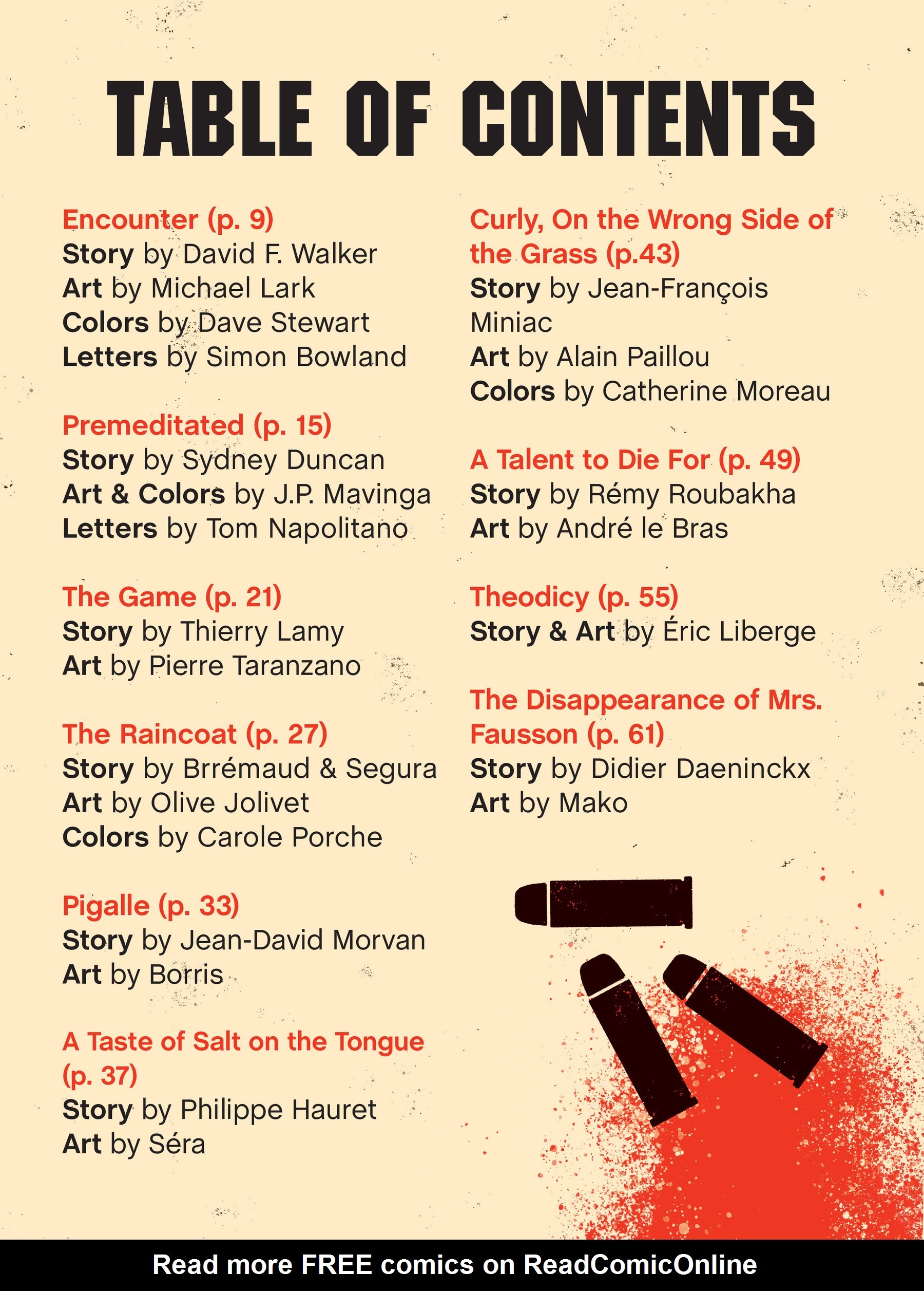 Read online First Degree: A Crime Anthology comic -  Issue # TPB - 7