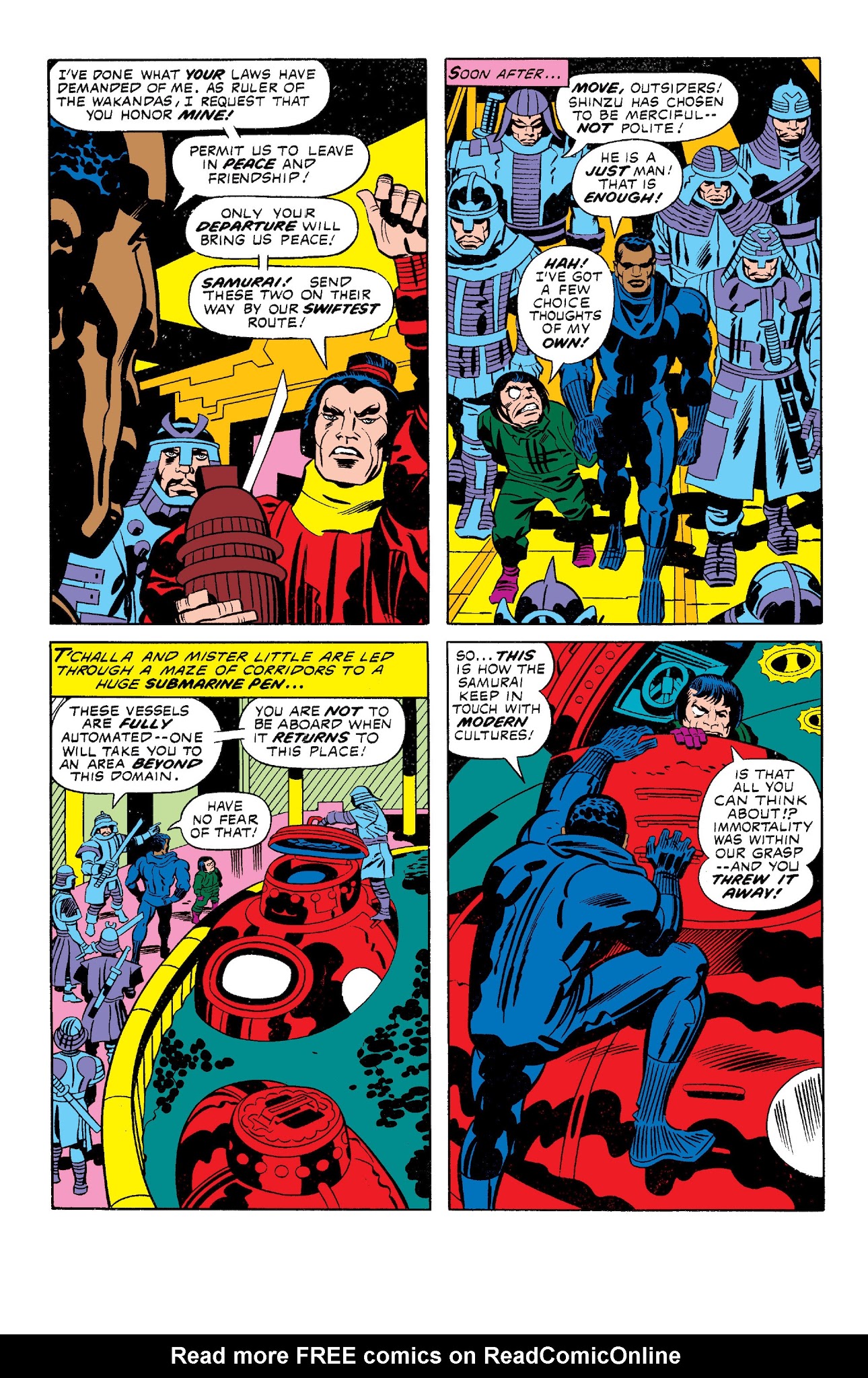 Read online Marvel Masterworks: The Black Panther comic -  Issue # TPB 2 - 117