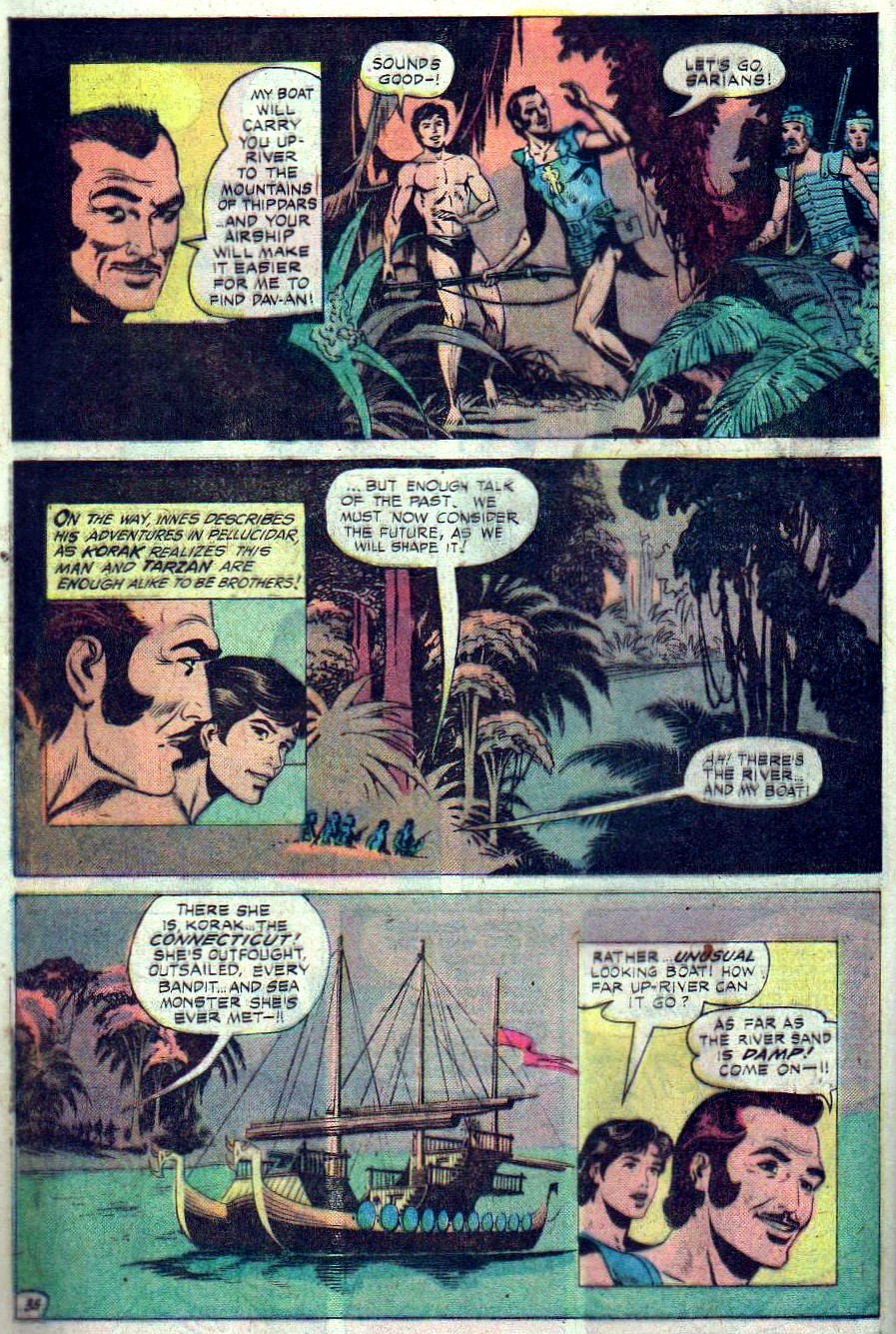 Read online Tarzan (1972) comic -  Issue #238 - 36