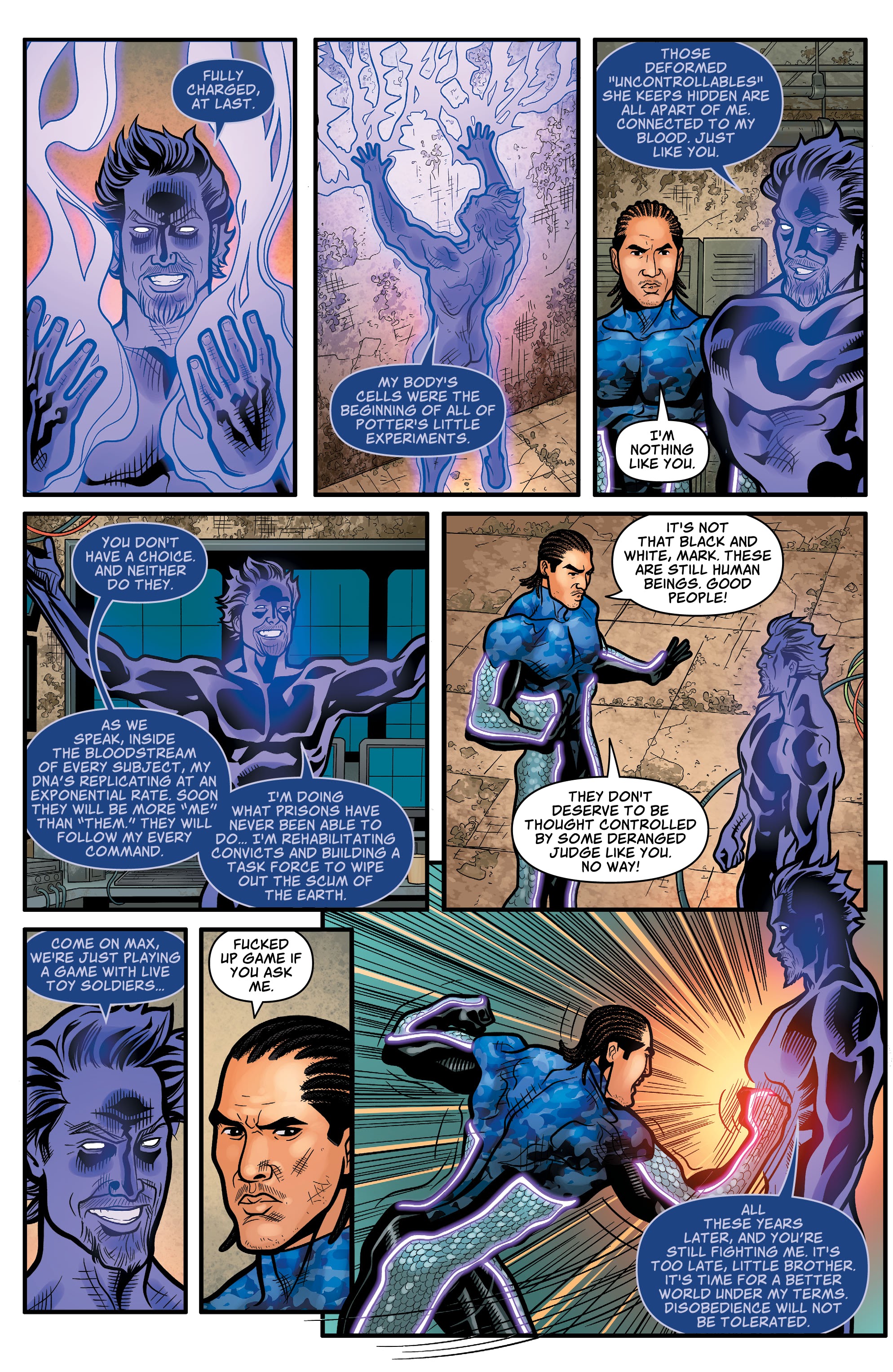 Read online PhenomX comic -  Issue #4 - 13