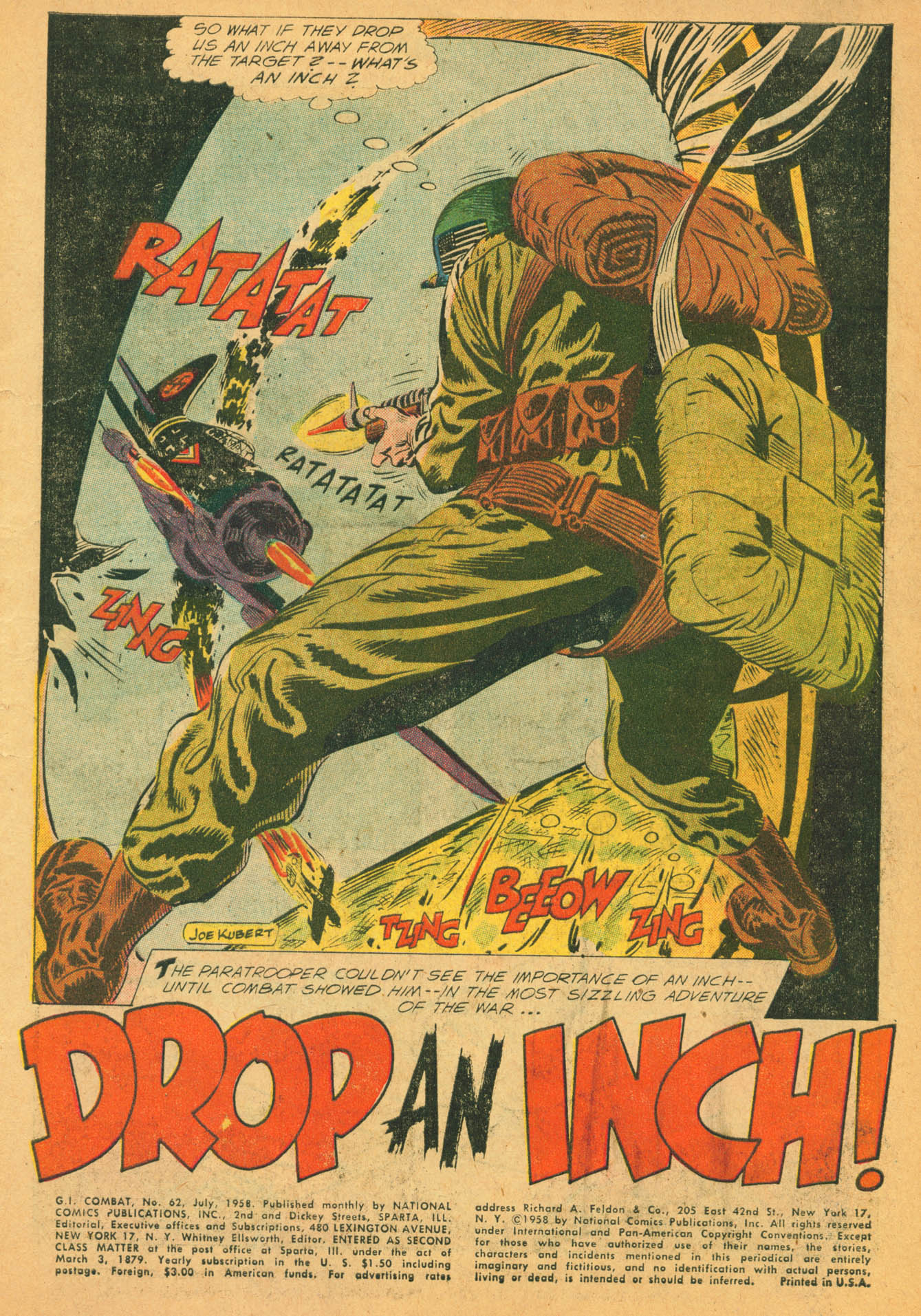 Read online G.I. Combat (1952) comic -  Issue #62 - 3