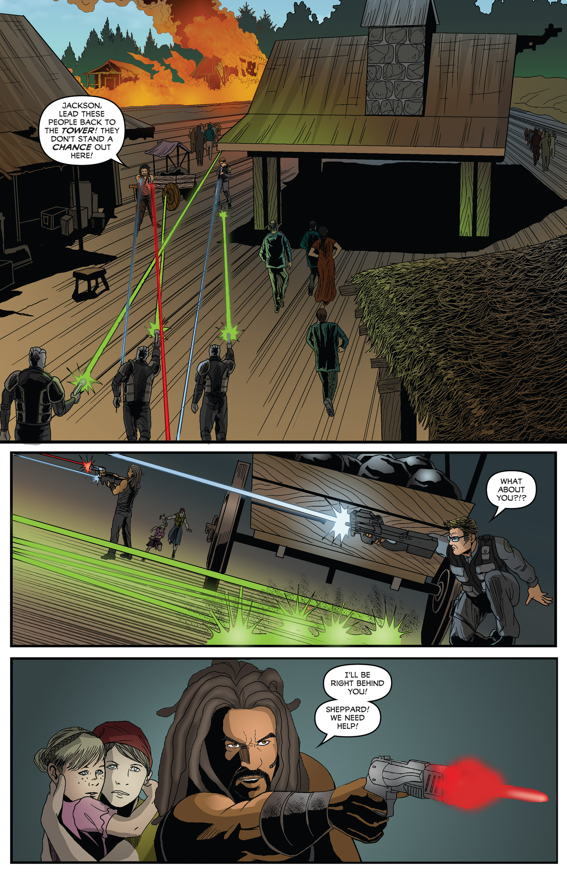 Read online Stargate Atlantis: Gateways comic -  Issue #2 - 3