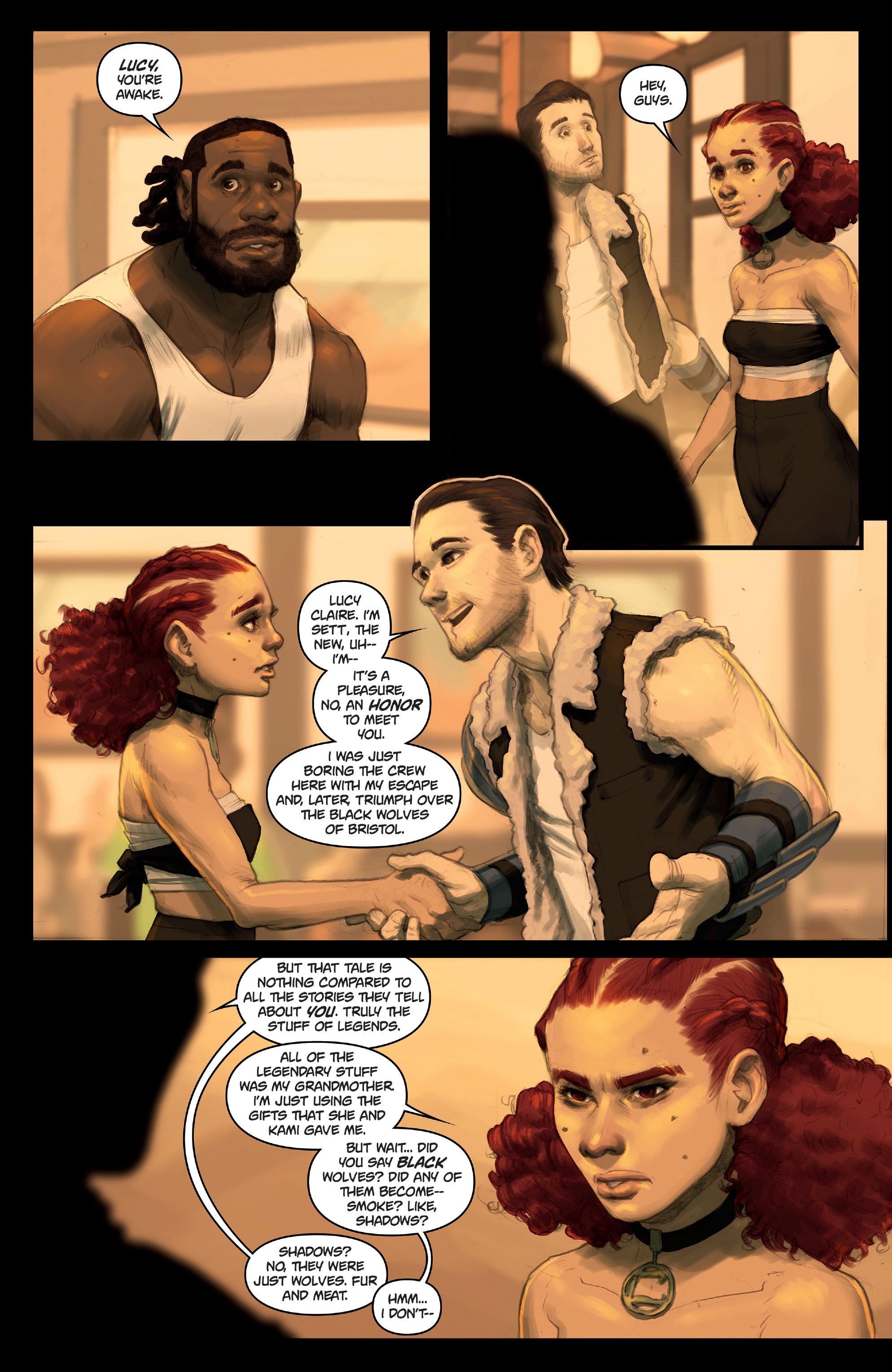 Read online Lucy Claire: Redemption comic -  Issue #4 - 13