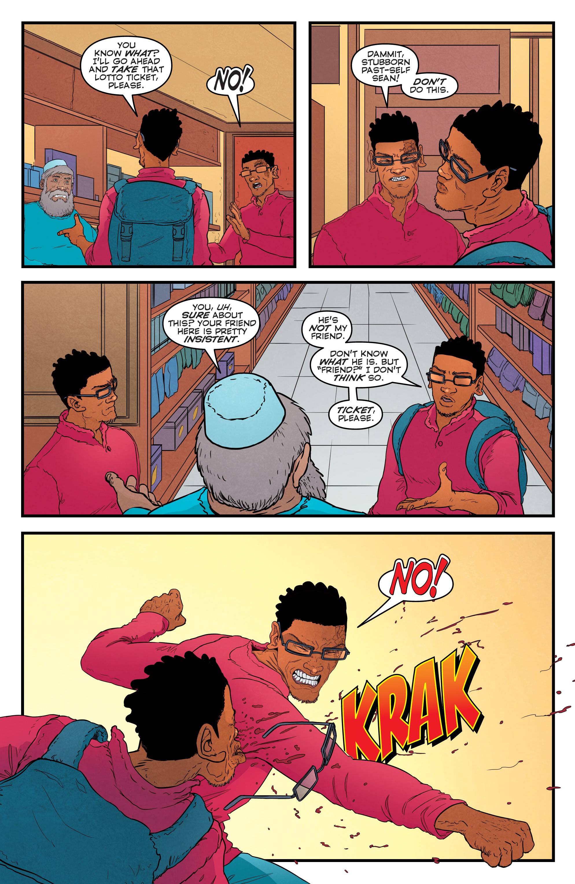 Read online The Man Who Effed Up Time comic -  Issue #2 - 15