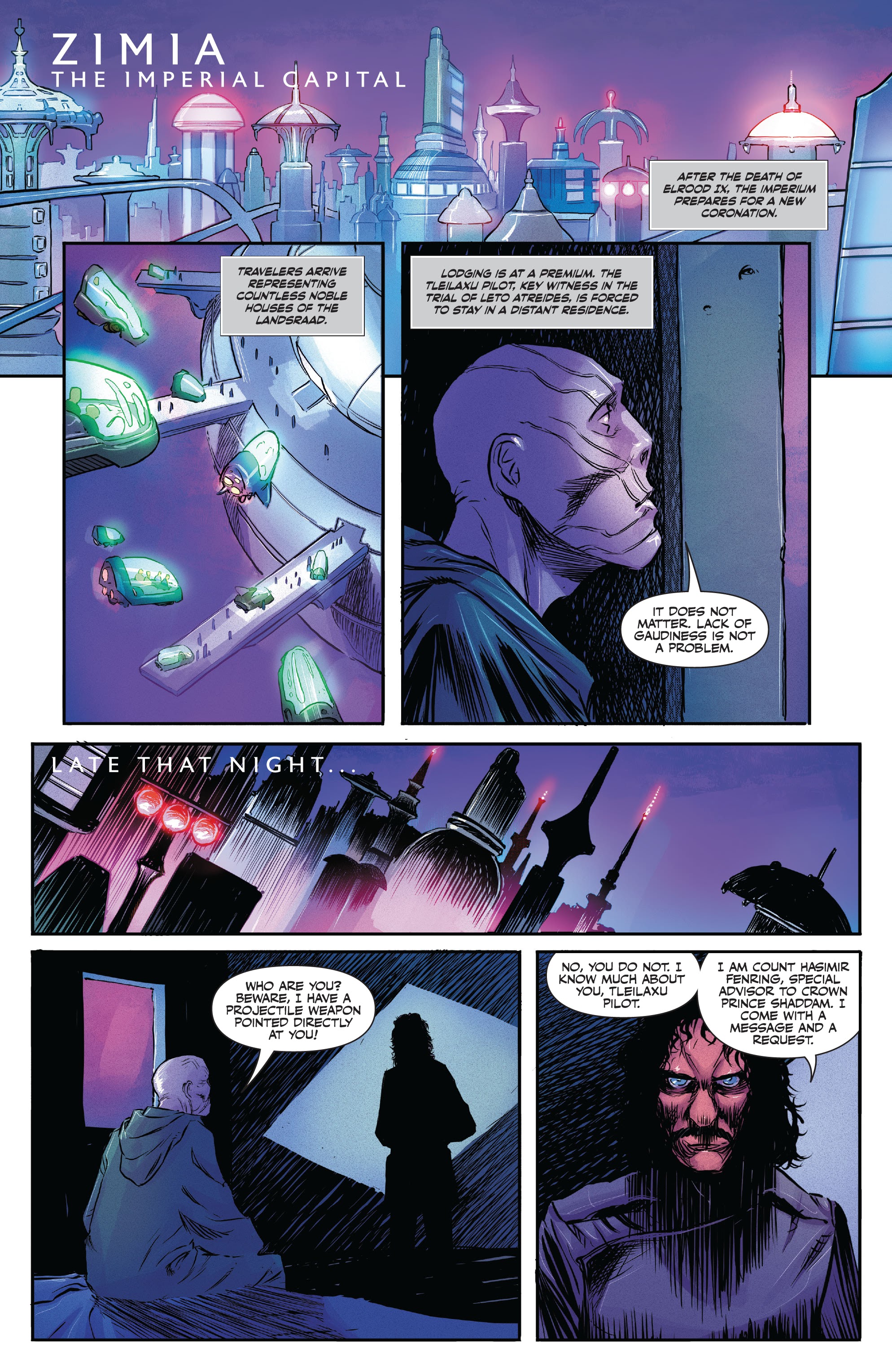 Read online Dune: House Atreides comic -  Issue #11 - 18